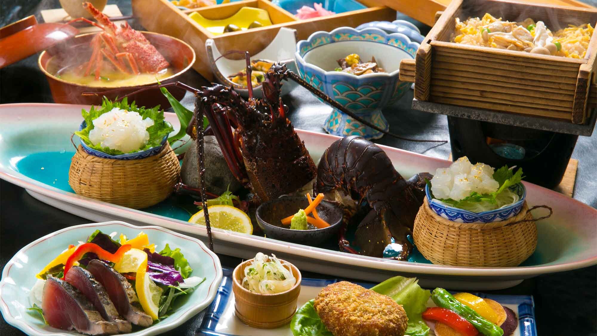 ・[Ví dụ về một bữa ăn theo phong cách Shiosai Kaiseki] Chất lượng vẫn giữ nguyên, nhưng lượng thức ăn được giữ ở mức ít.