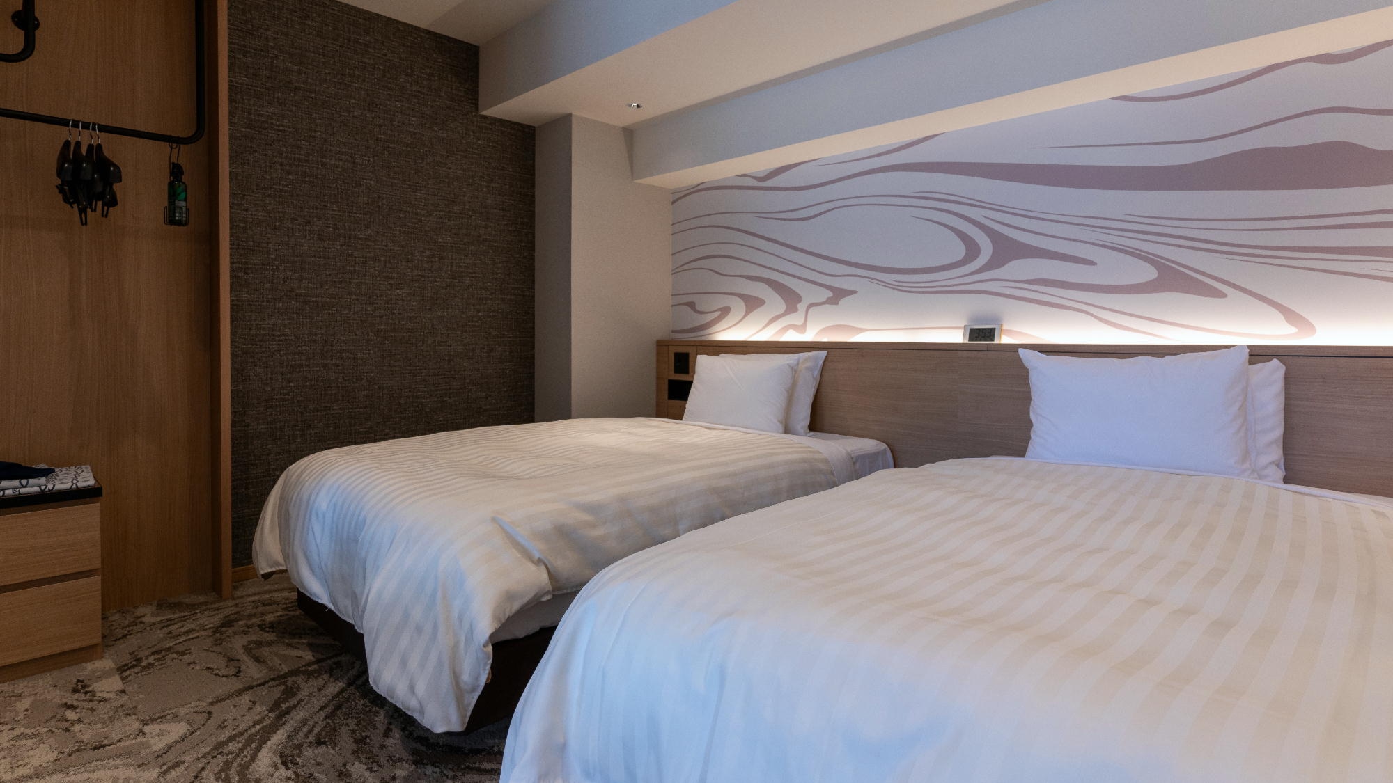 Twin room with barrel sauna and open-air bath [Capacity: 2 adults]