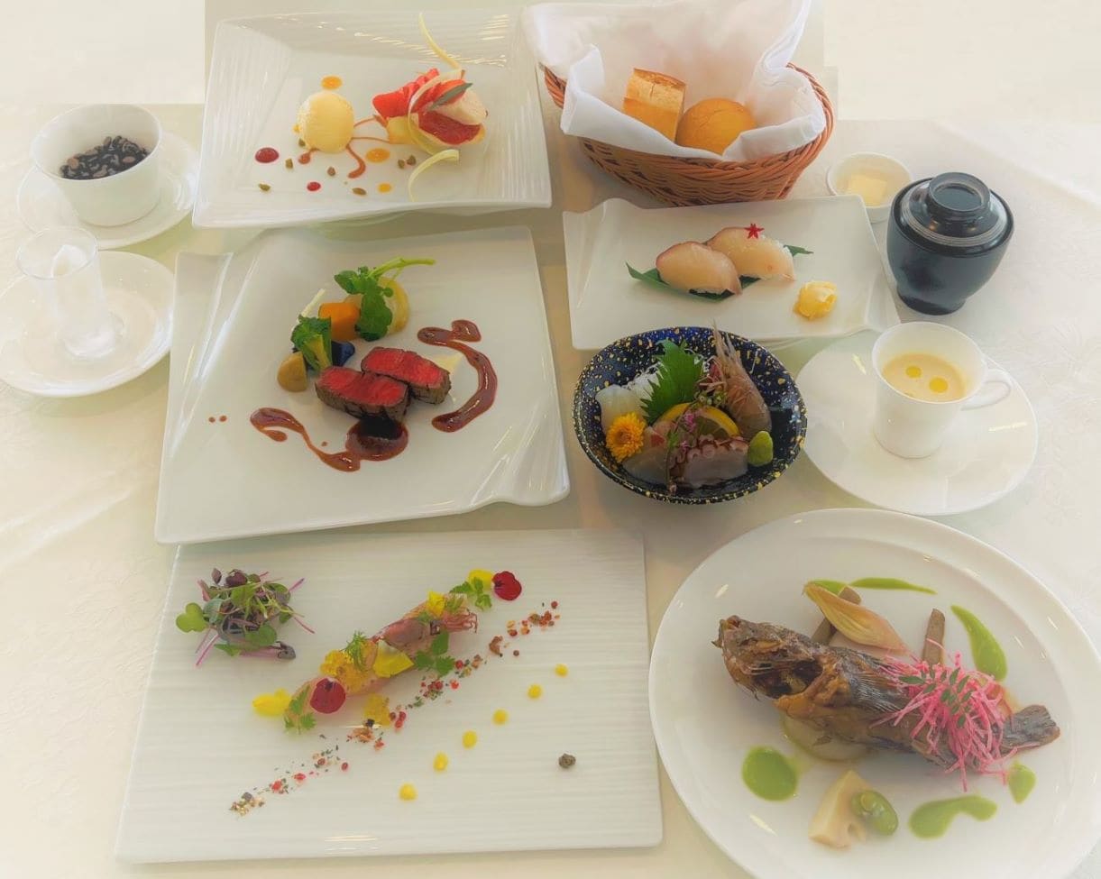 Setouchi Ushimado full course dinner