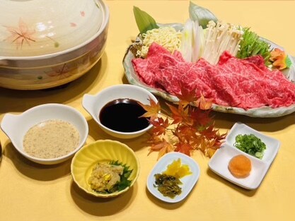 Domestic beef shabu-shabu