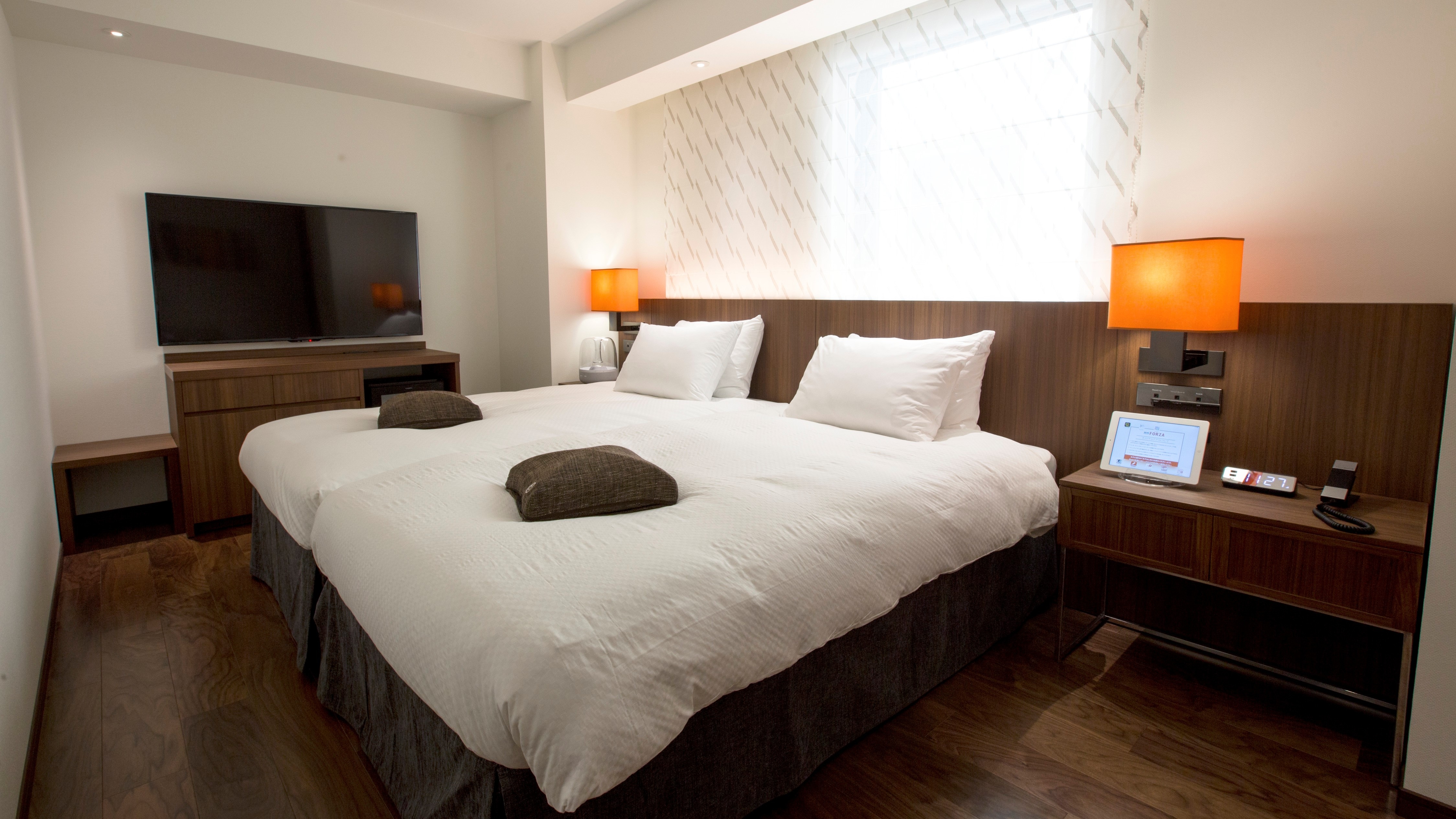 The corner sofa creates a relaxing time "Superior Twin" * Arrangement varies depending on the room.