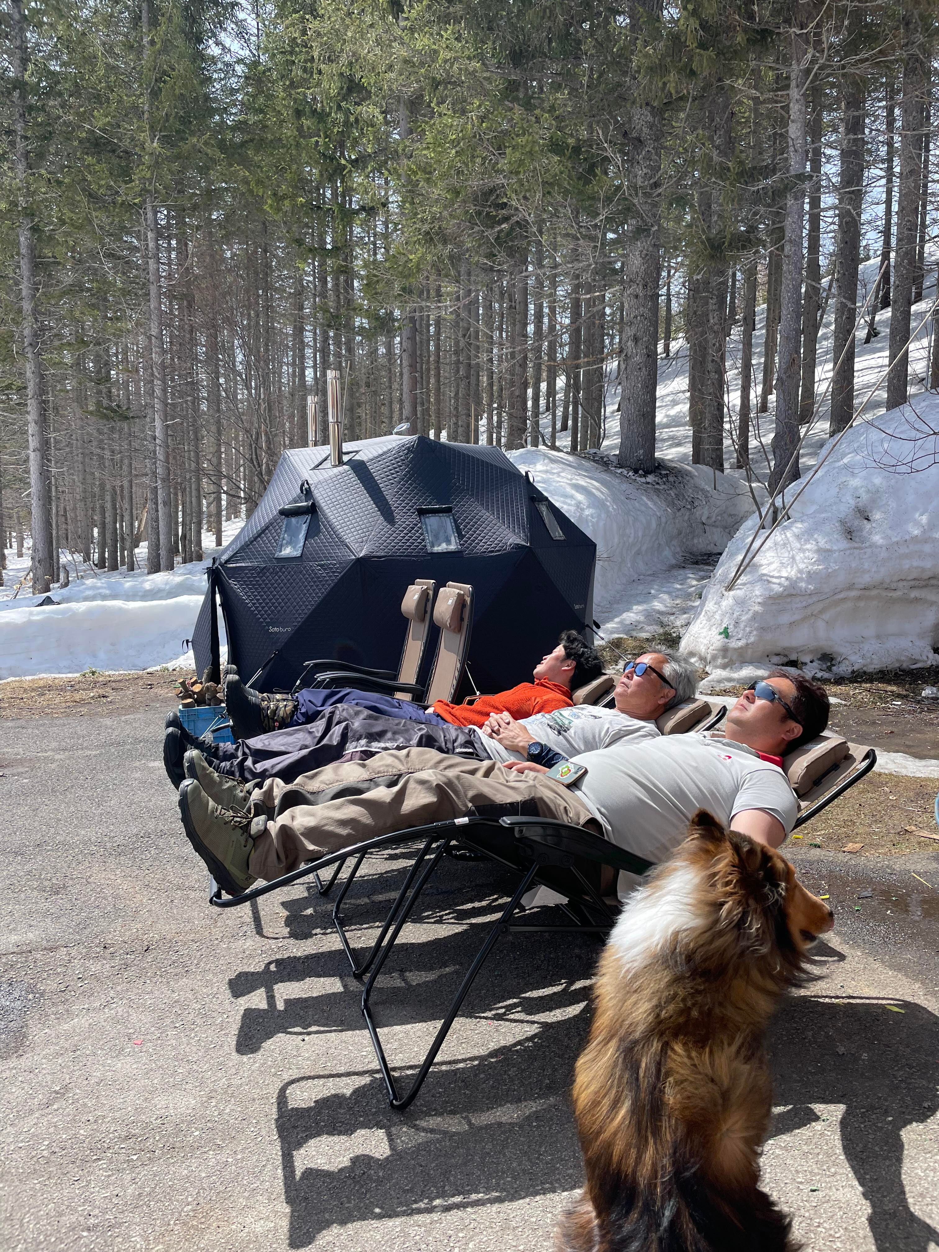 帳篷桑拿：在志賀高原享受戶外的樂趣