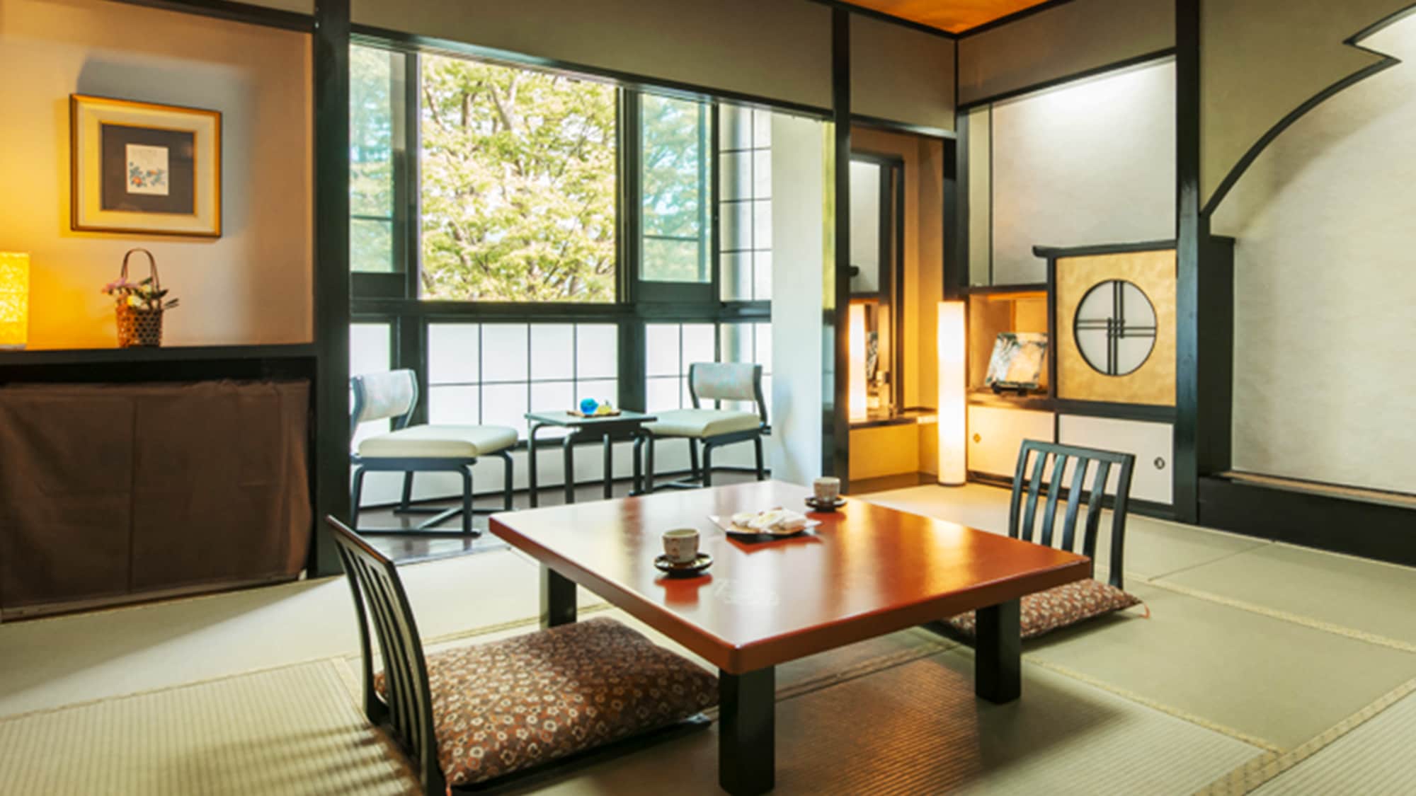 Kirakukan Japanese-style room example