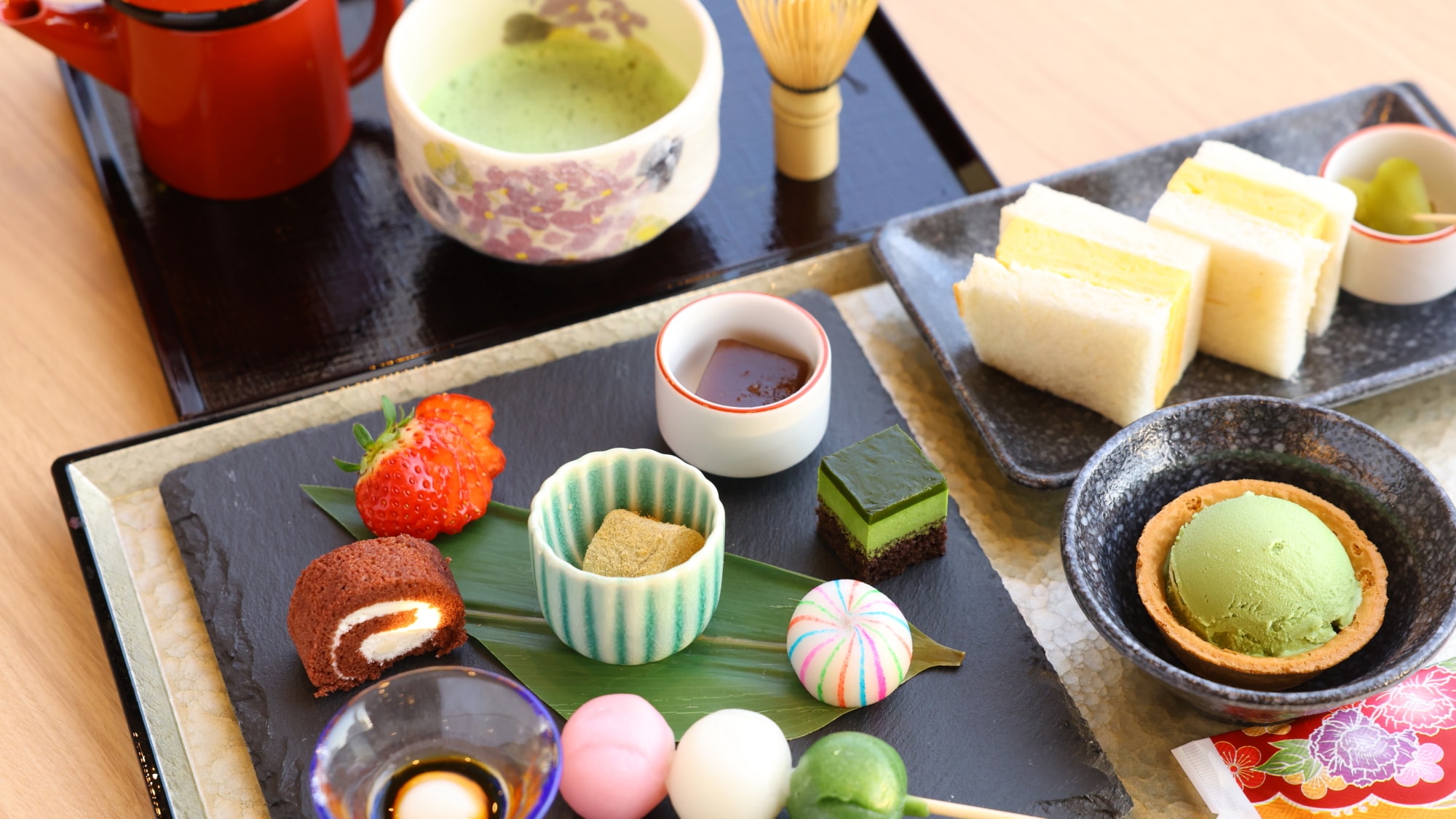 ◆ [羽生茶屋日式休閒吧] 原味菜單：“日式下午茶”
