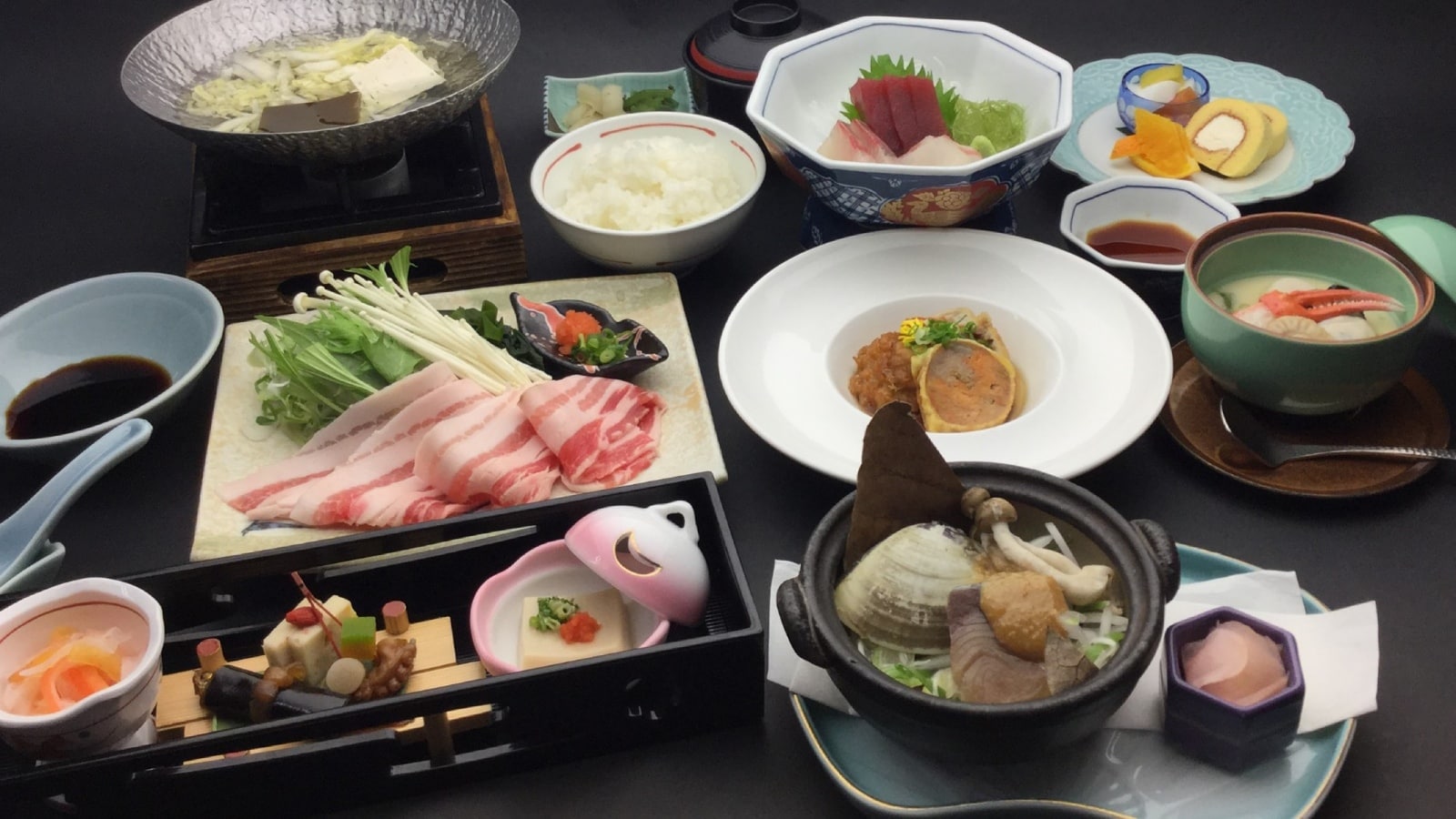 Nagara Kaiseki *Contents may vary depending on the season and availability.