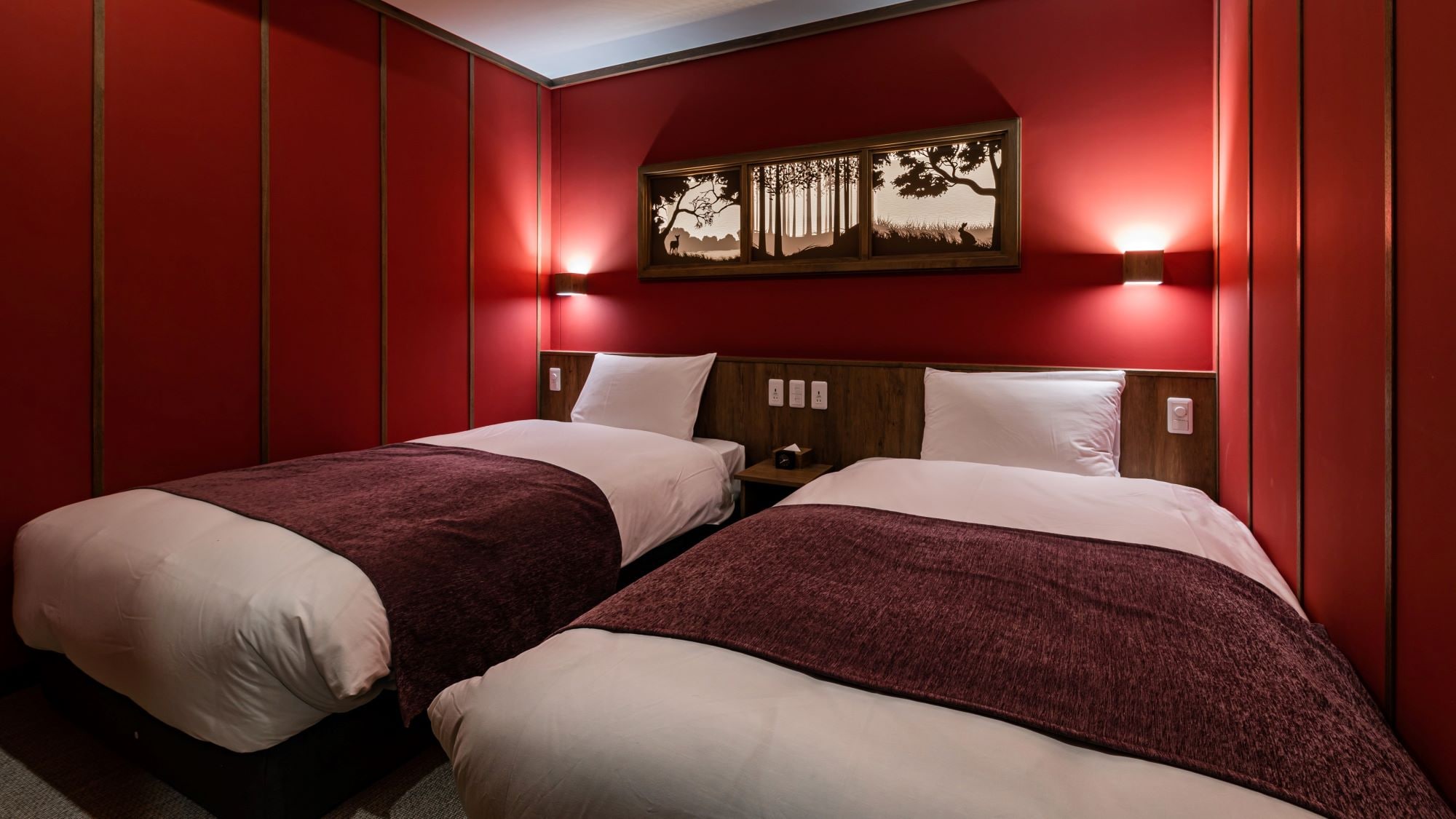 [Guest room/Little Red Riding Hood] Deluxe twin