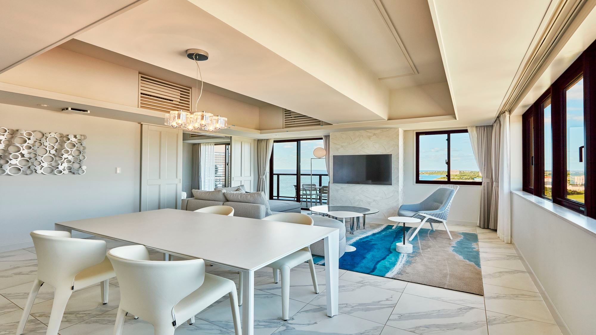 [Premier Corner Suite 1 Bedroom (87 sqm/6th-10th floors) <Resort View>]