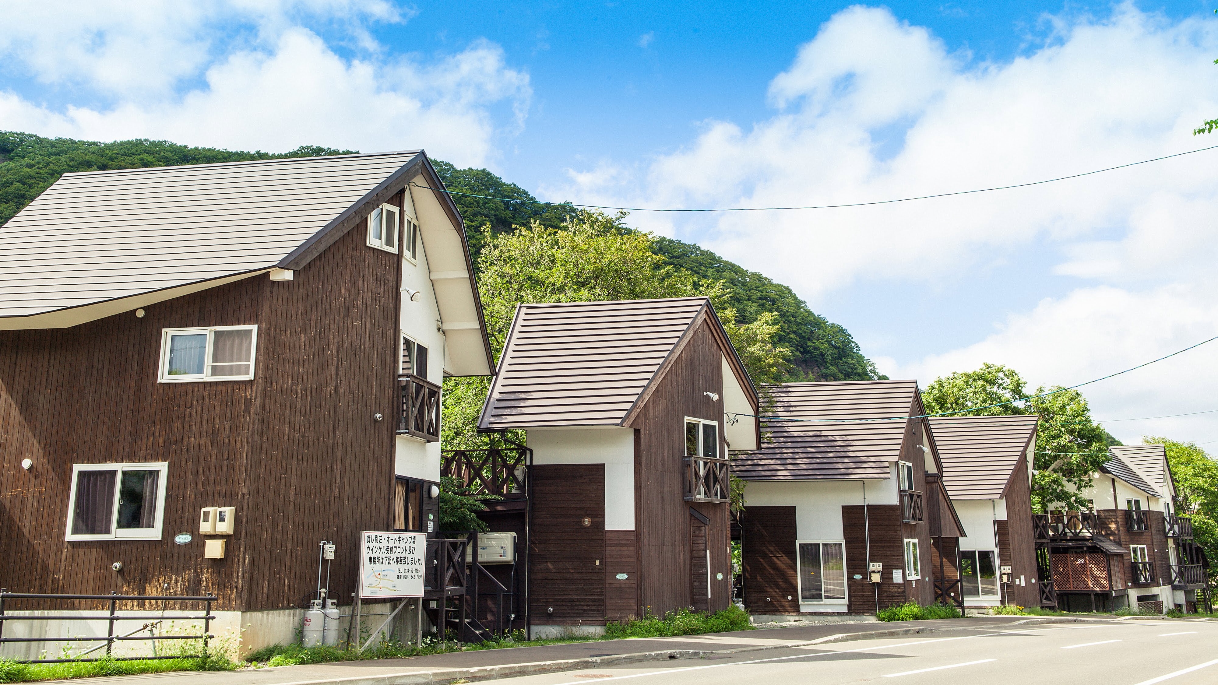 Exterior of the villa