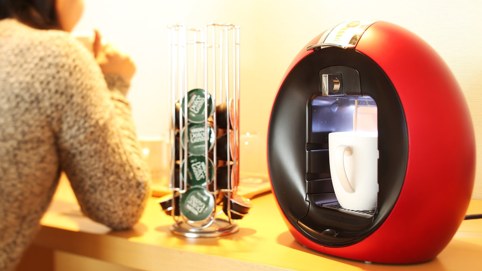 Eksklusif untuk Kamar Superior dengan Pemandian Air Panas Terbuka/Nescafe Dolce Gusto Beristirahatlah dengan kopi
