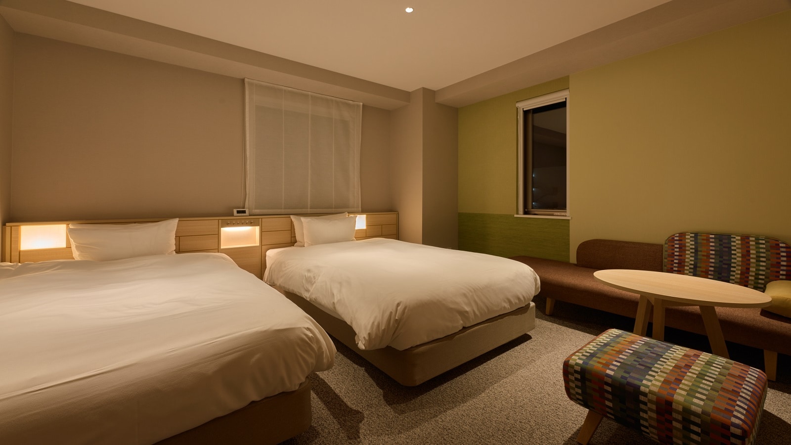 [Corner twin room]