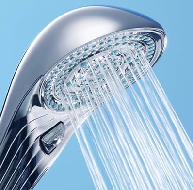Vòi sen bọt khí siêu mịn mới lắp đặt