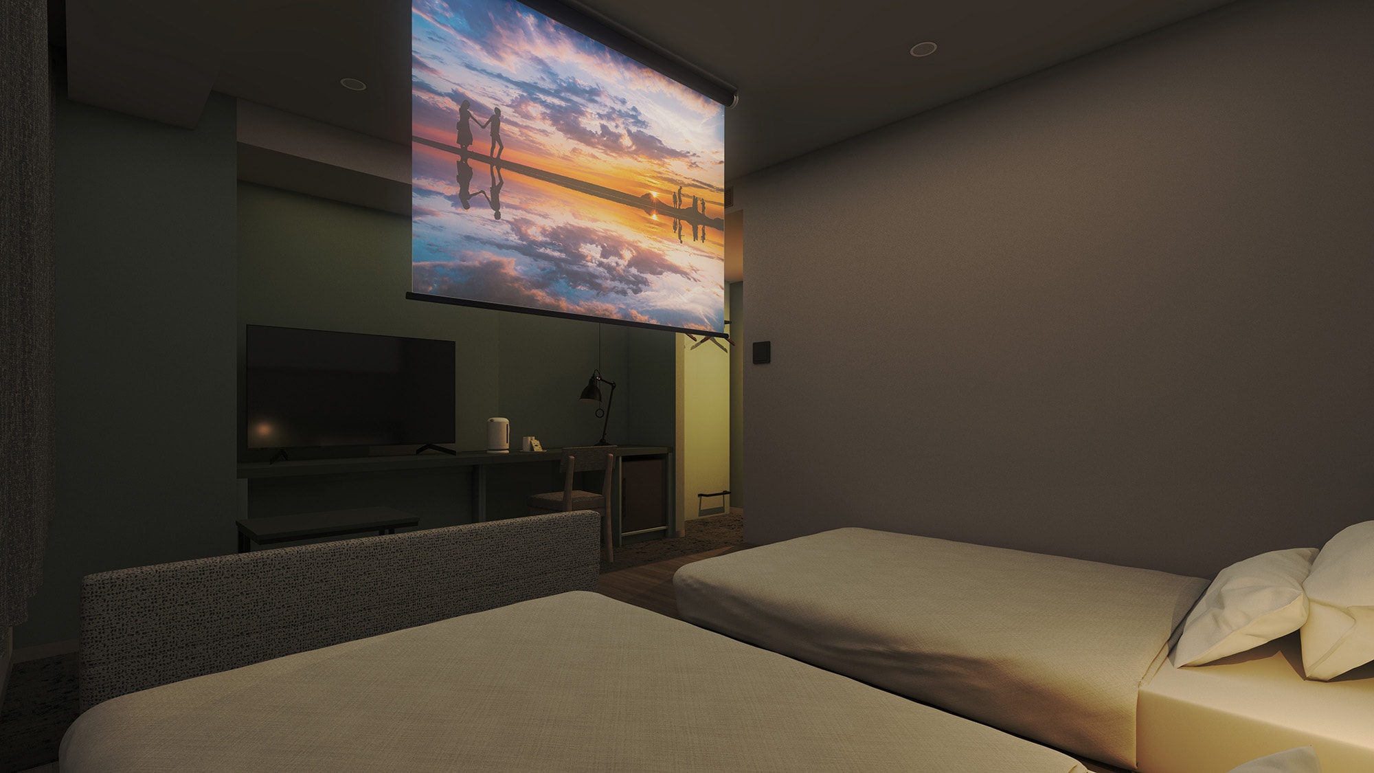 Twin/Theater Layout A