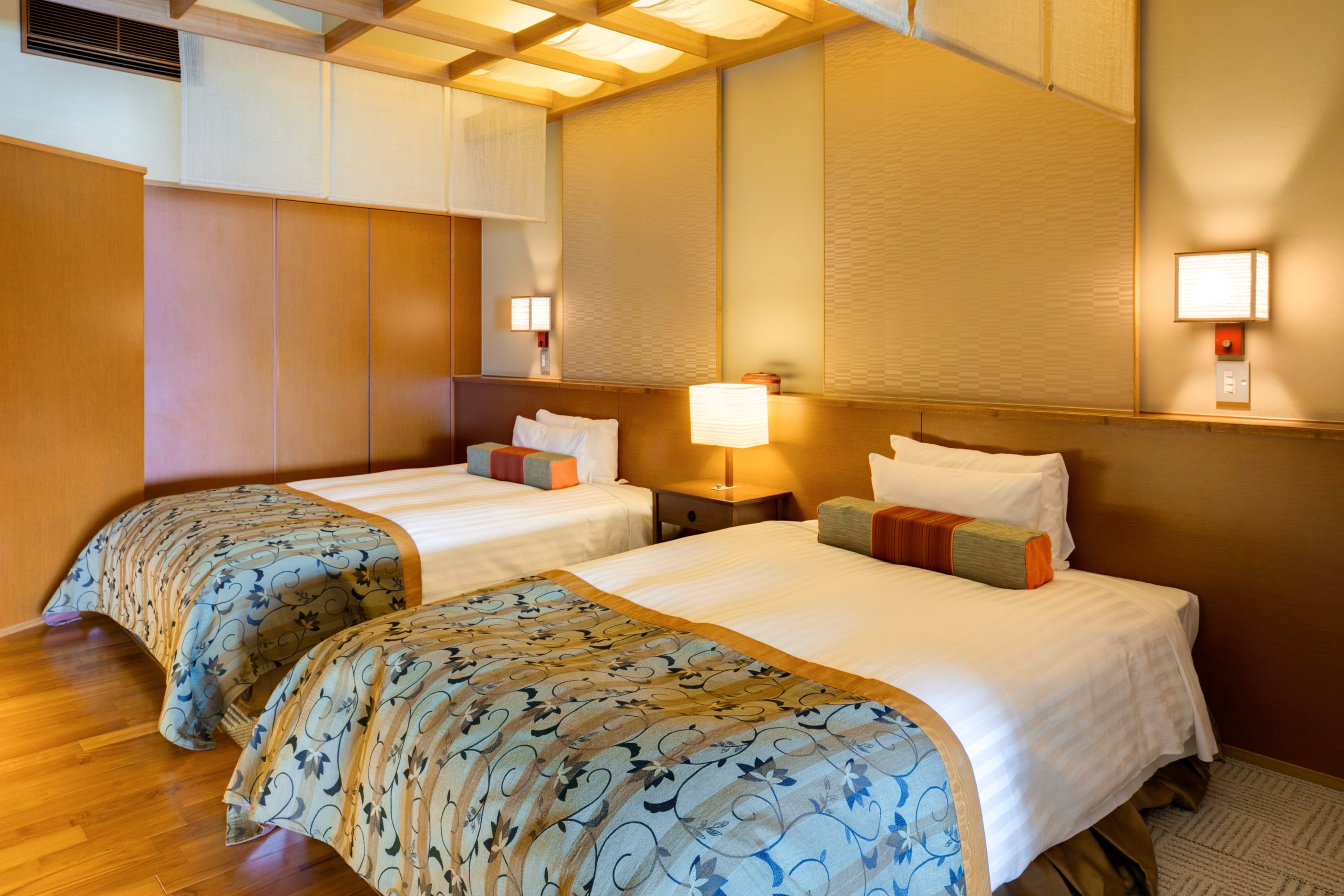 Japanese-Western style room with hot spring view on the 4th floor