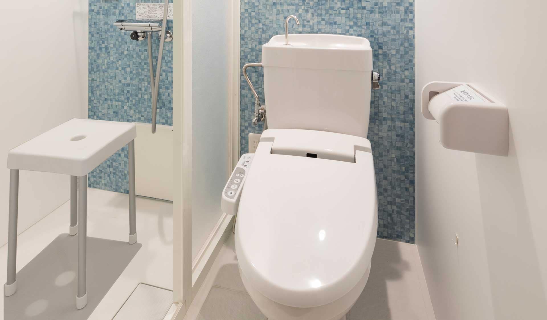 Shower room type bathroom