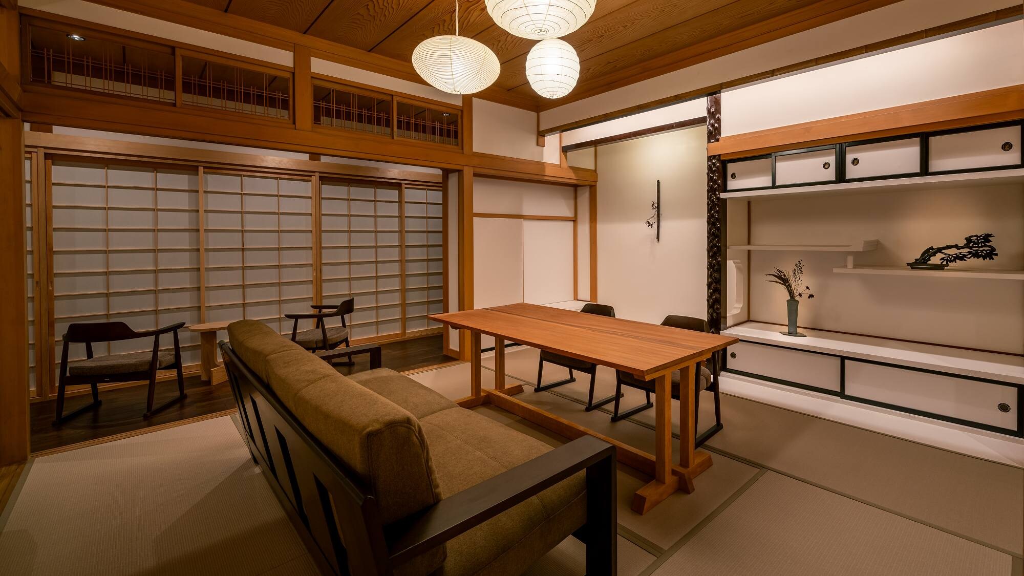 [Annex Shimamoya] Hyakujusan / Halle space on the second floor of the front / With a semi-open-air bath