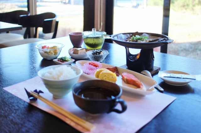 Morning set meal-Hoba miso-