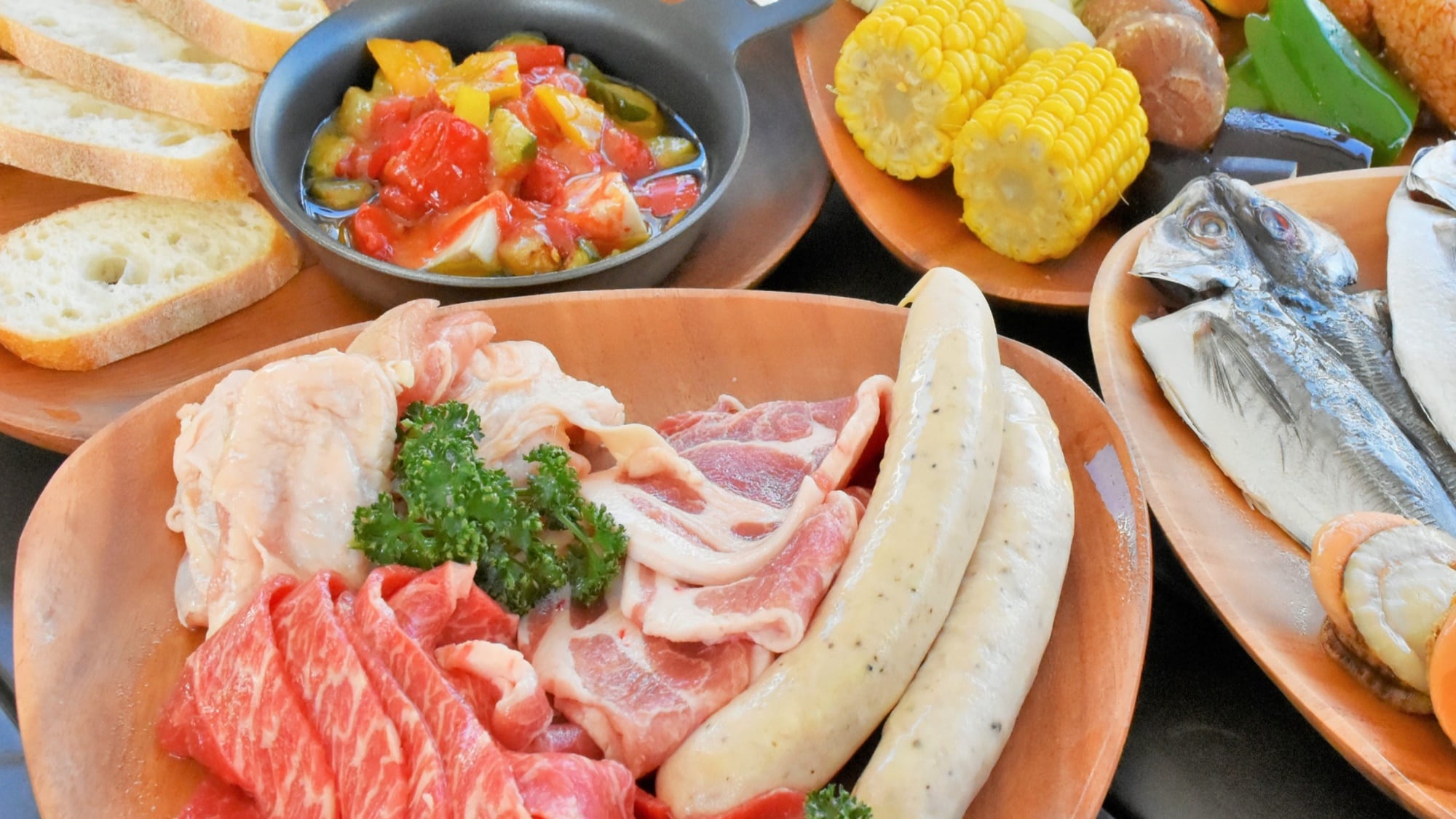 【글램핑】텐트 사이트에서 볼륨 만점의 BBQ를 모두 즐기자!