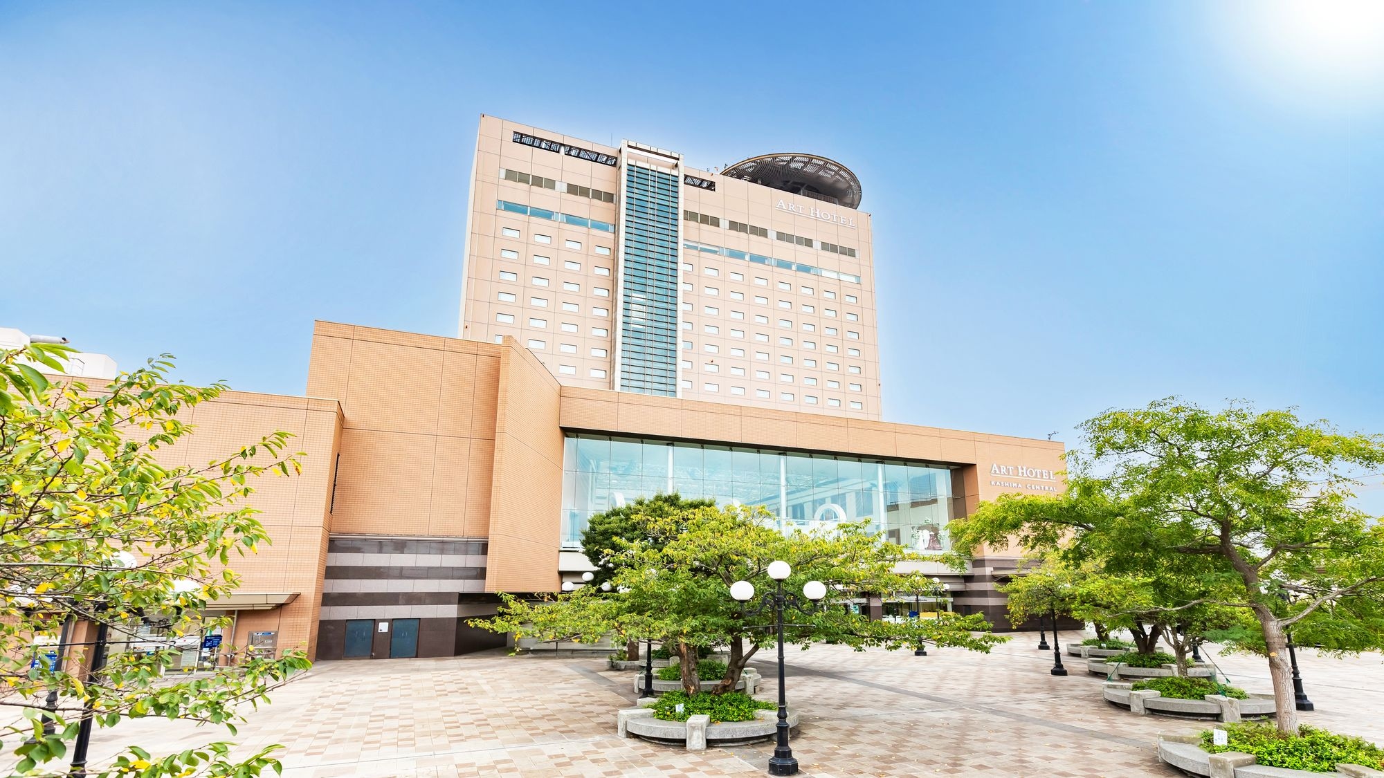 Art Hotel Kashima Central stands 78.2m above ground