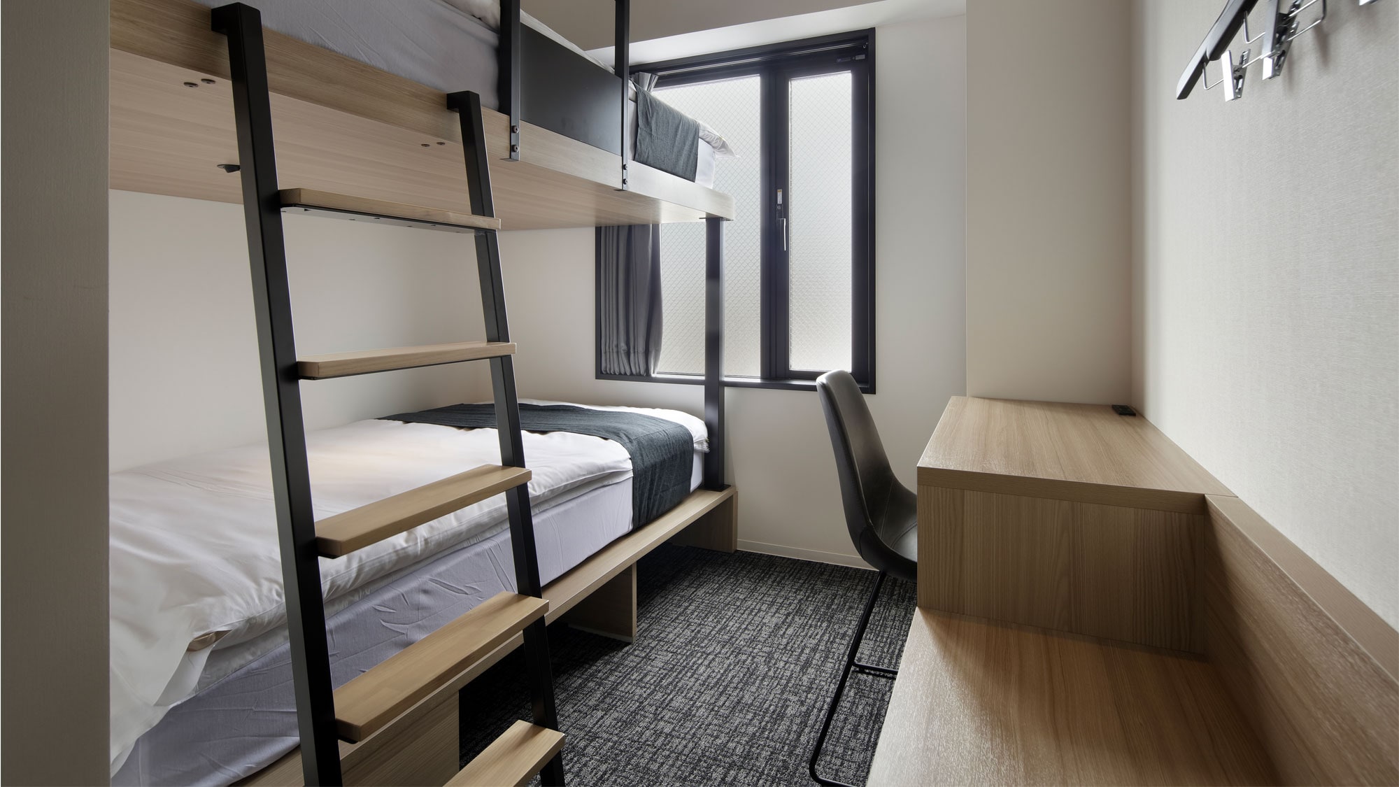 Kamar standar tempat tidur susun twin