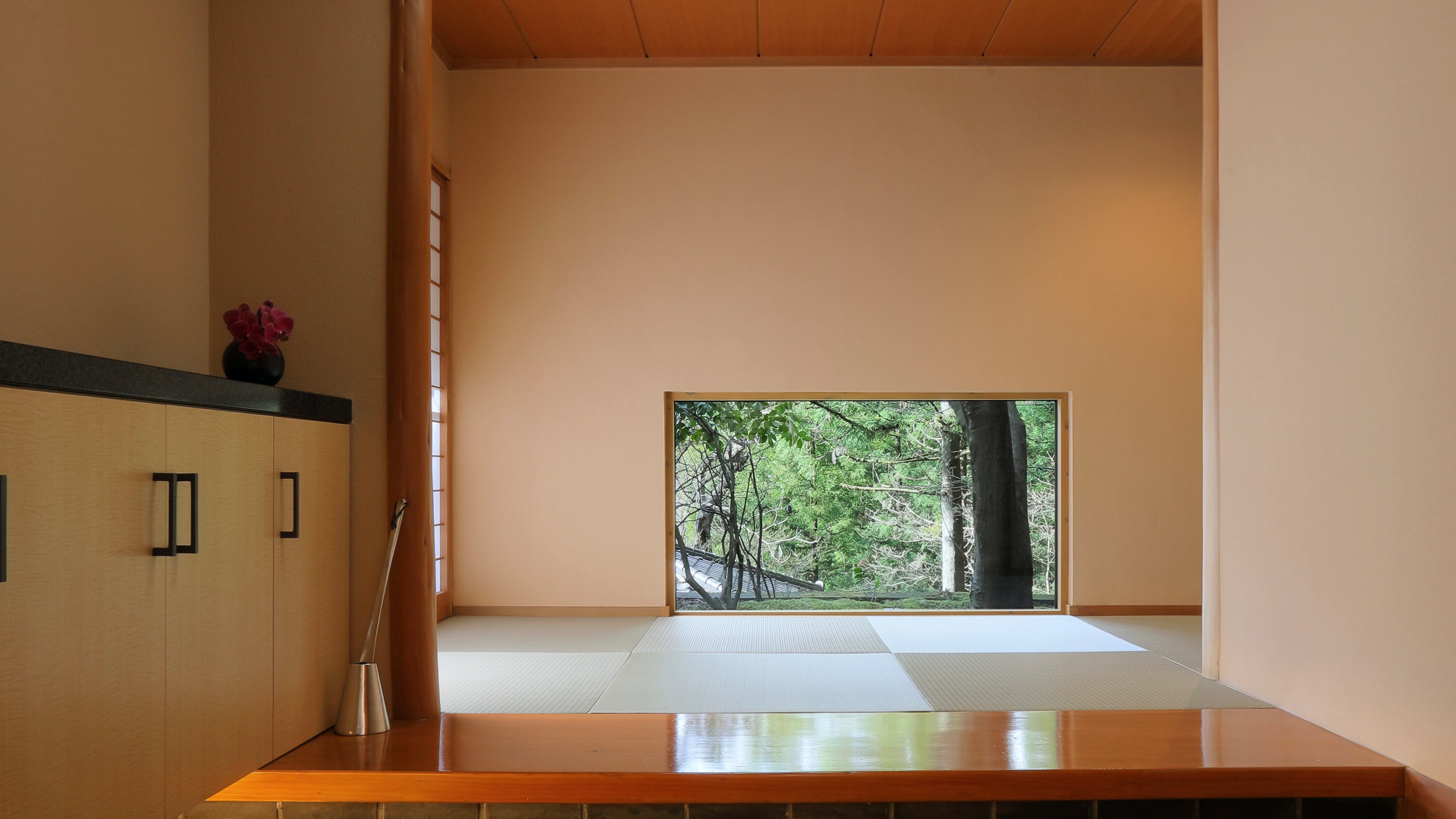 Hanamura, a hanare with an open-air bath