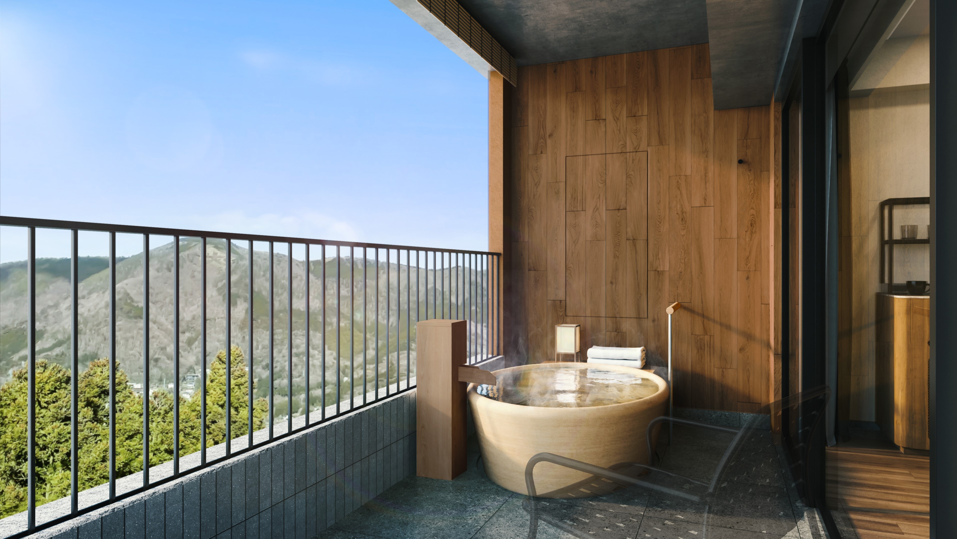 [Reservations start from November 13, 2023] Ayakata Premier Room with hot spring open-air bath/Terrace