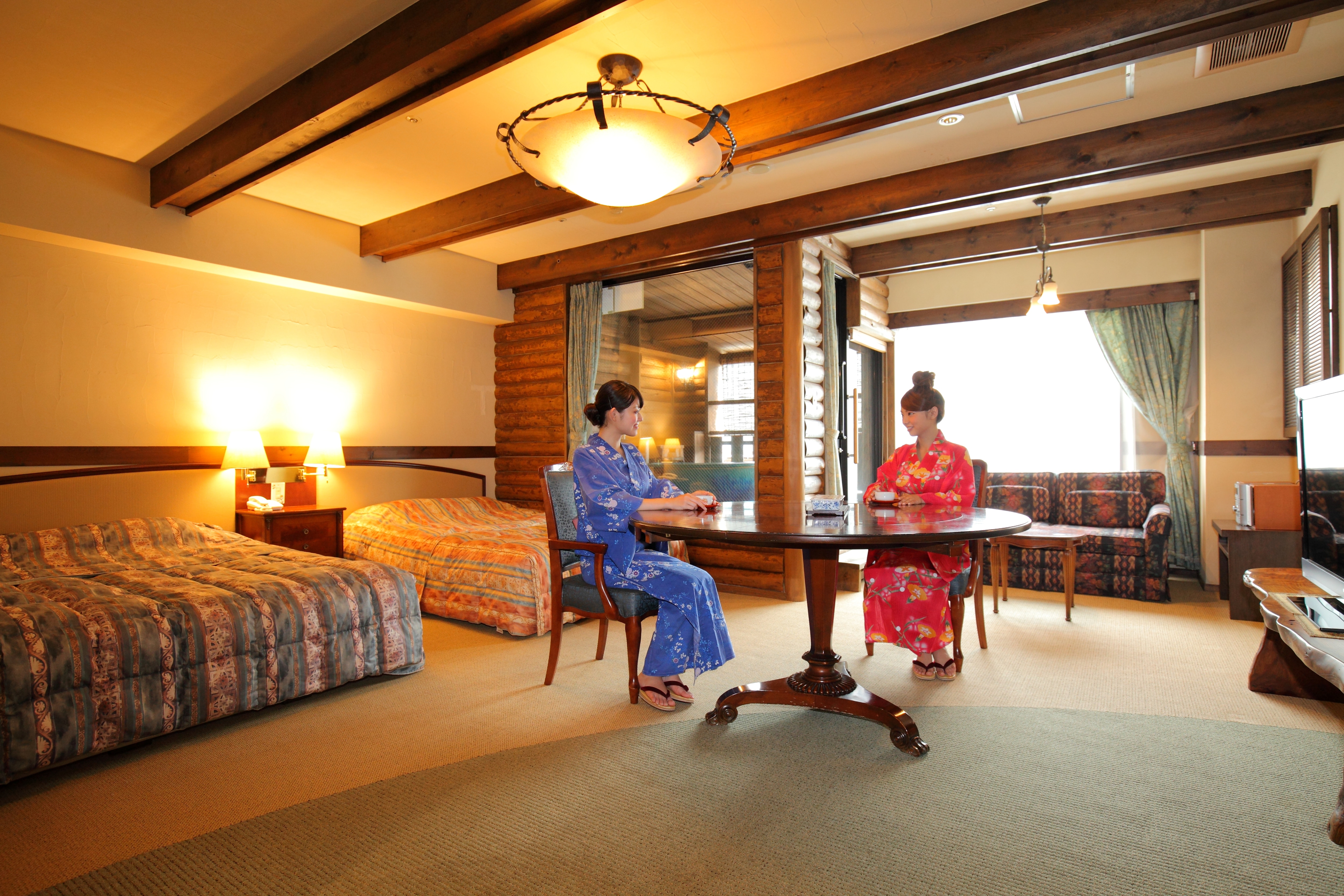 Sasarakan Western-style room with open-air bath "Bosco"