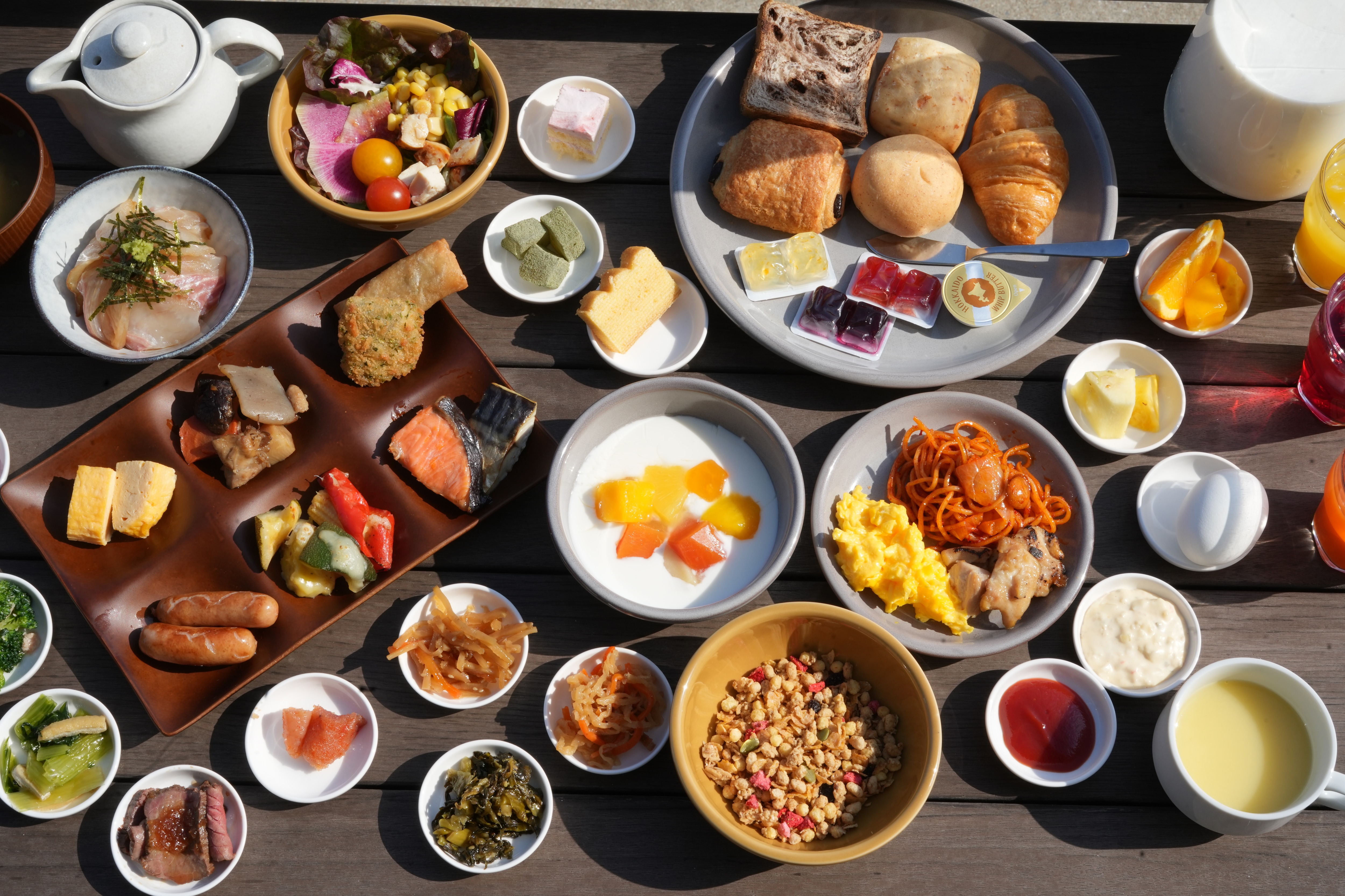 Breakfast buffet