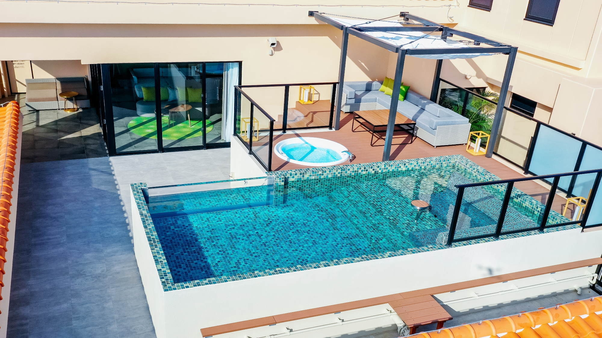 [Guest room] Terrace Pool Suite Balcony (140.3 square meters)