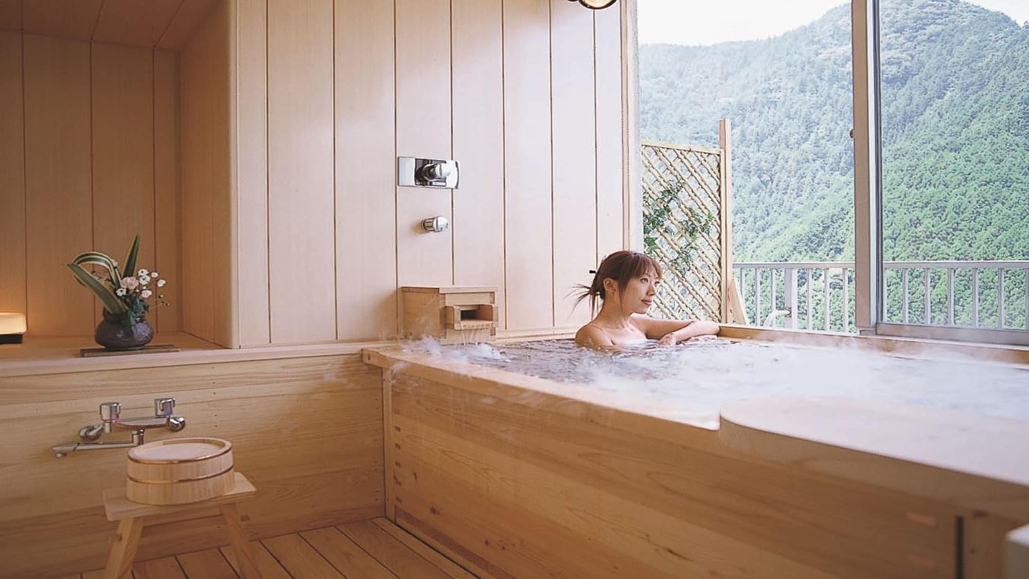 附全景浴池的日式客房|43平方公尺【ReFa 配套】