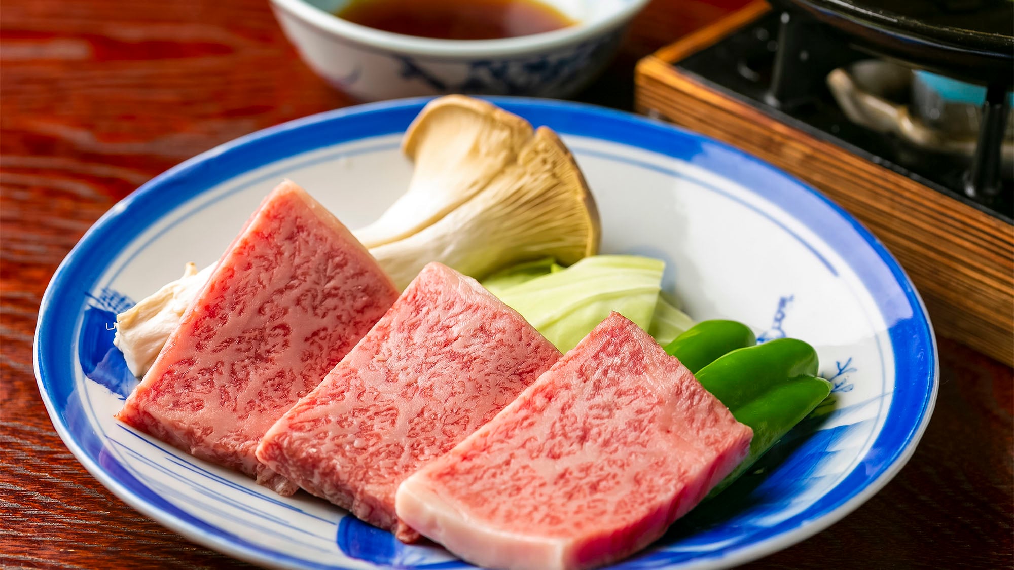 ・ [晚餐示例]飛騨牛肉的軟瓷牛排很棒