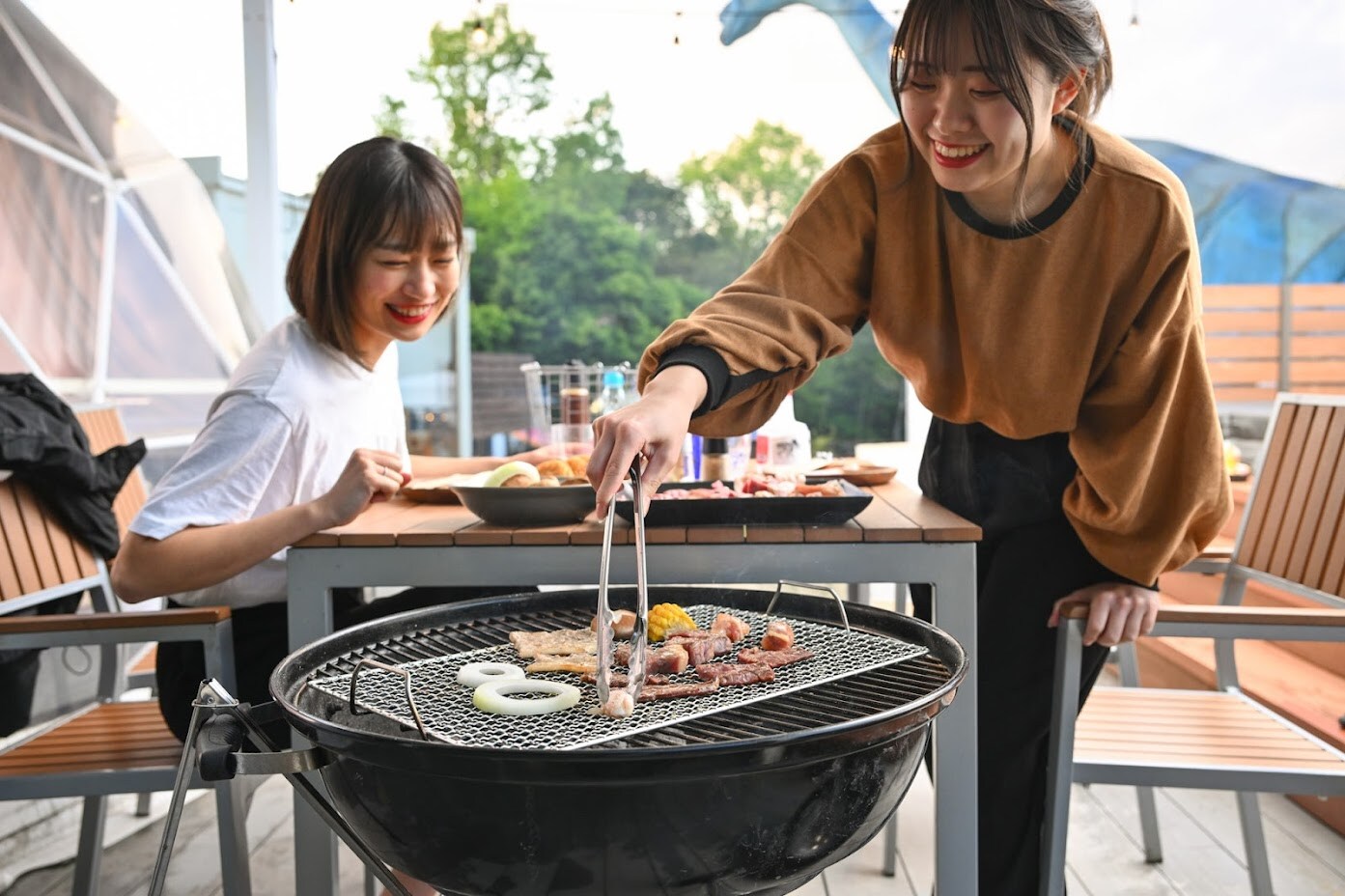 BBQ in nature