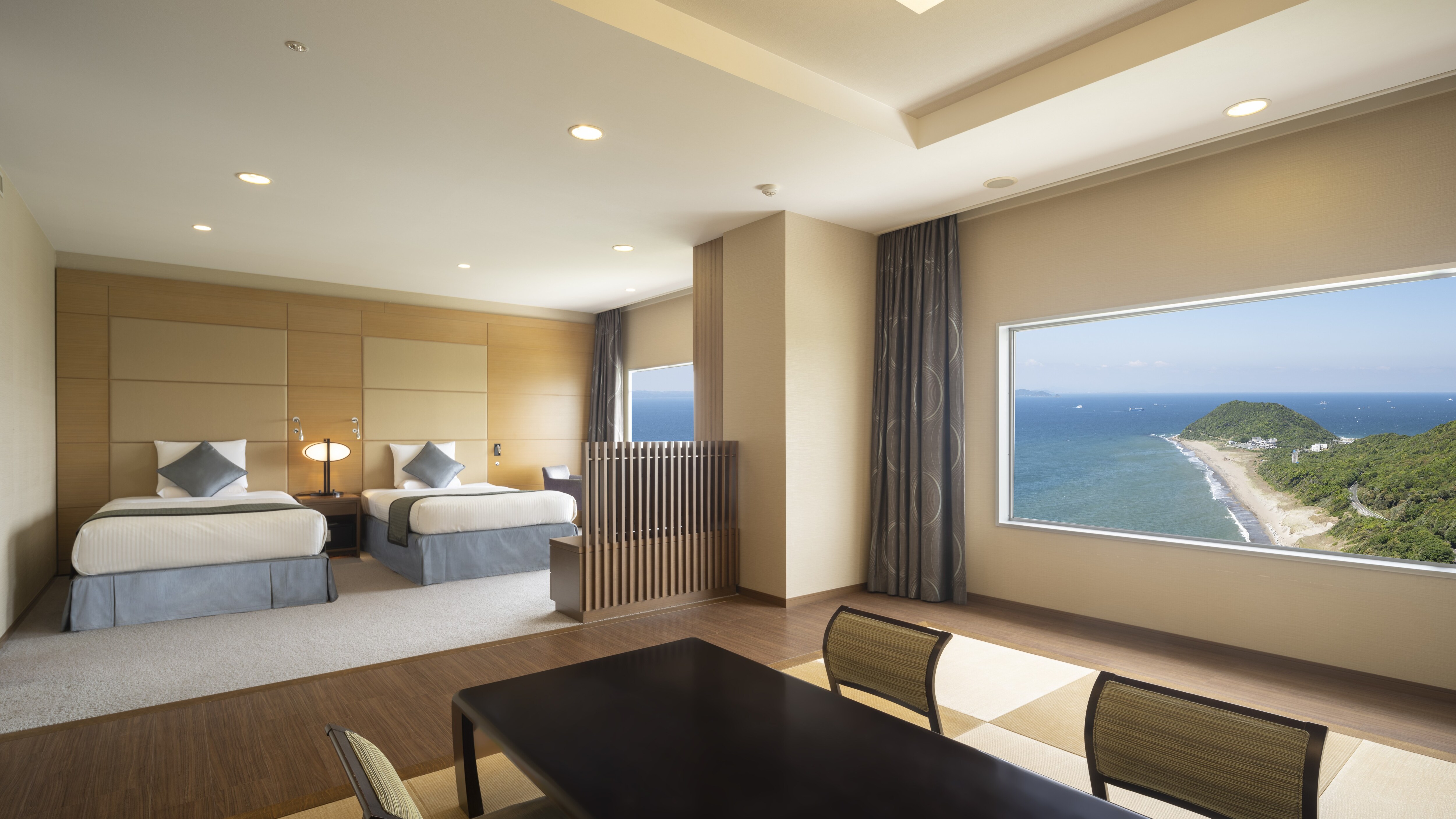 ■ Deluxe Japanese-Western Room B (Maximum 6 people/58㎡)