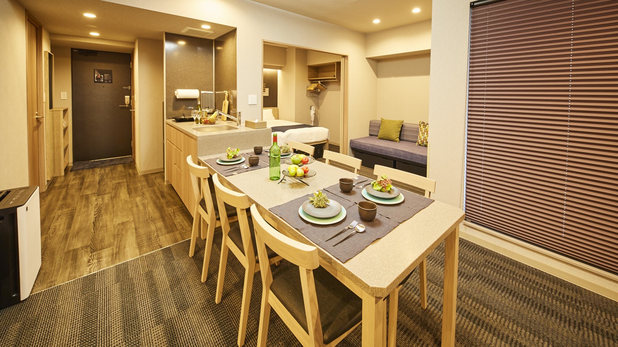 A space where you can relax as if you were at home