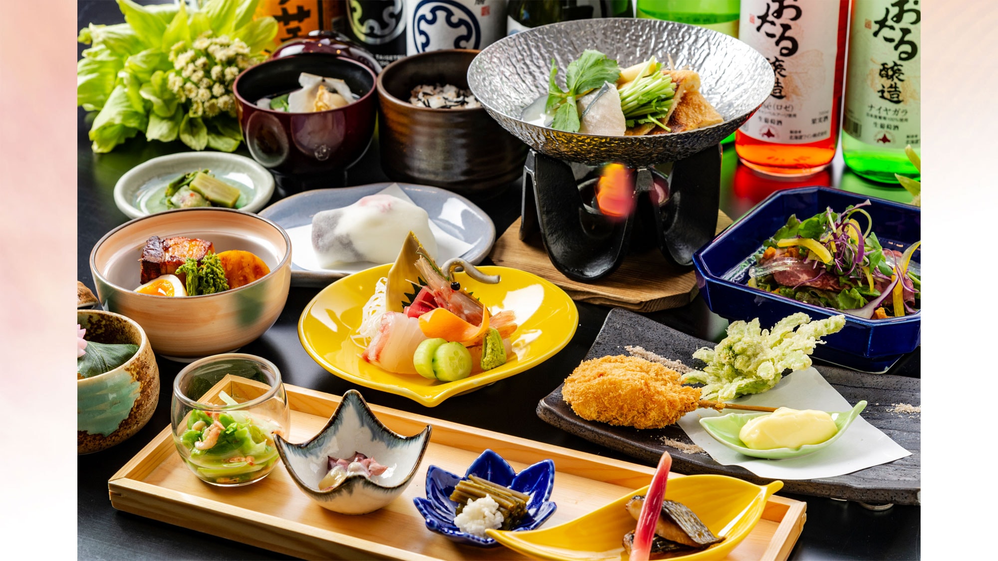 An example of the 24th Spring Japanese Meal