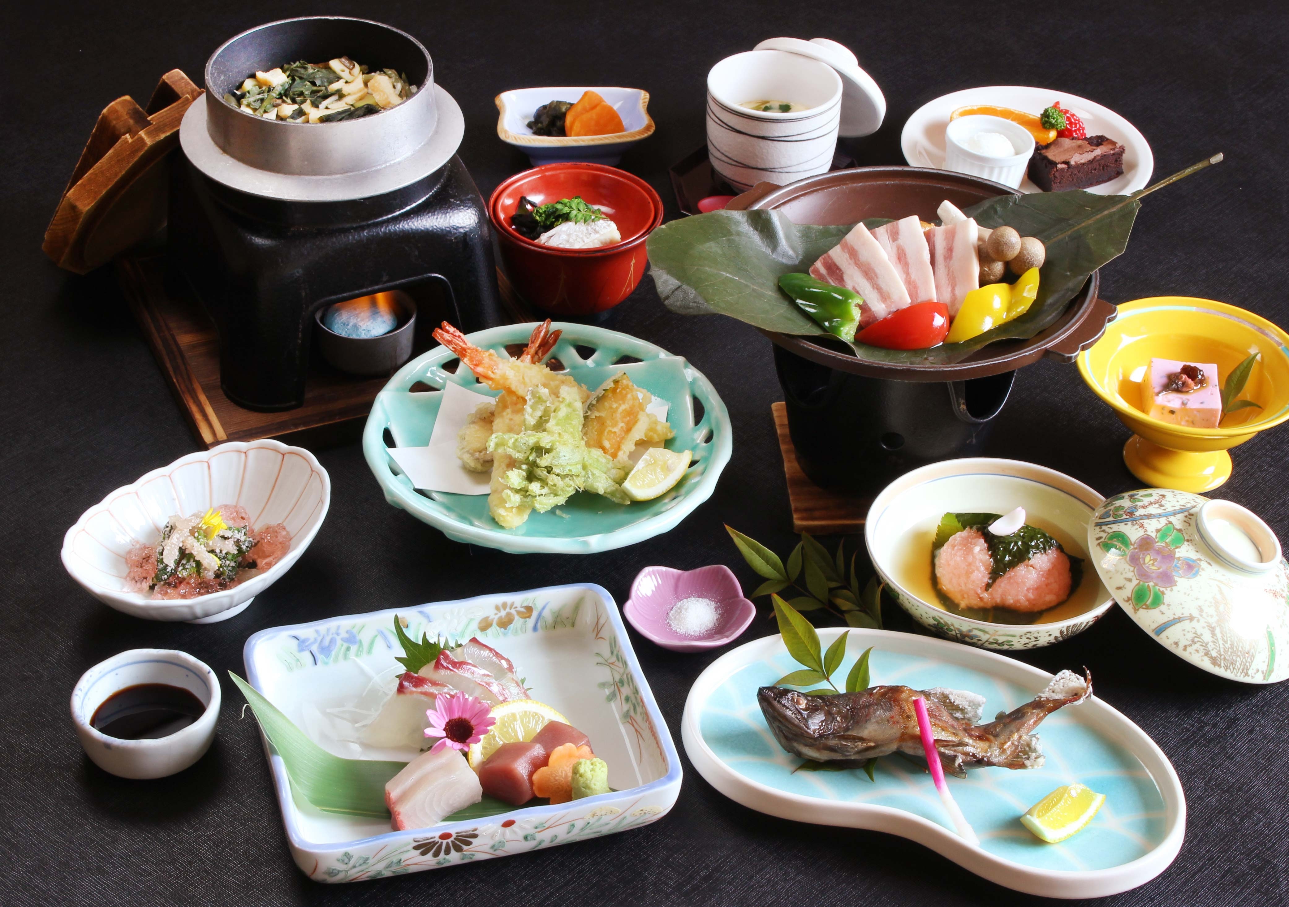 Kaiseki (contents may vary depending on the day)