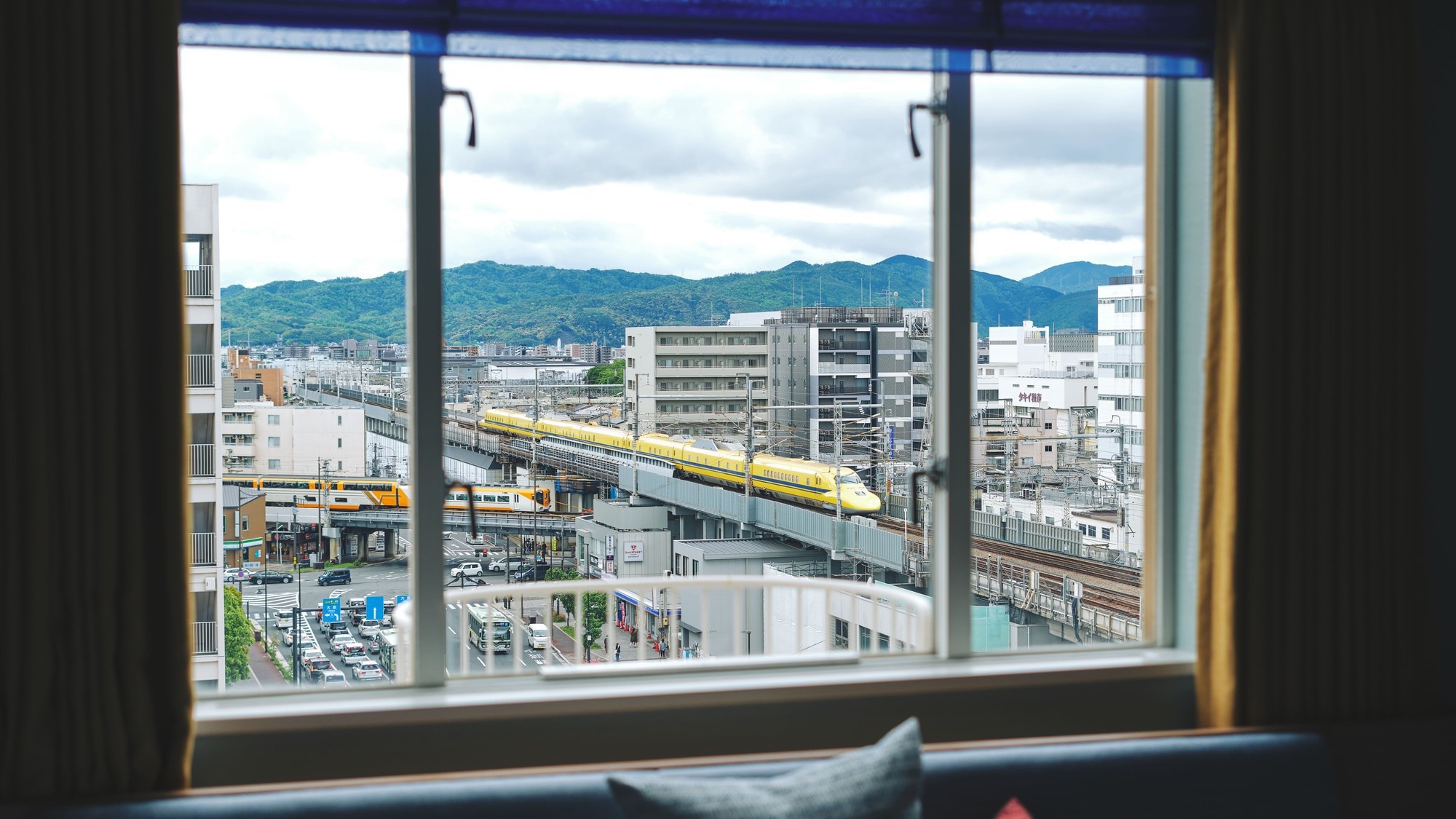 View from Premium Floor Superior Twin <Train View> (example)