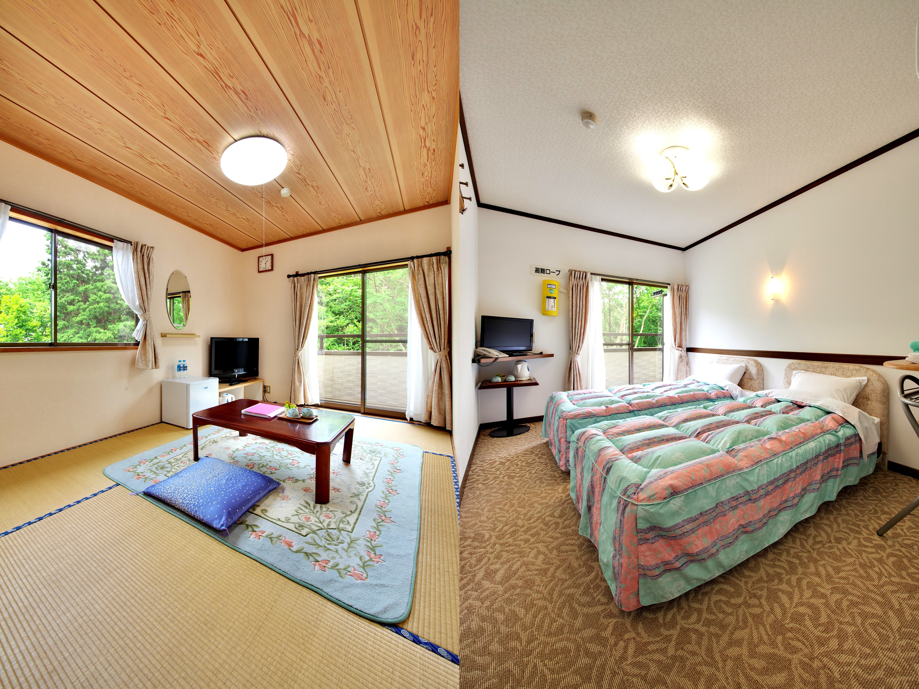 Japanese and Western rooms