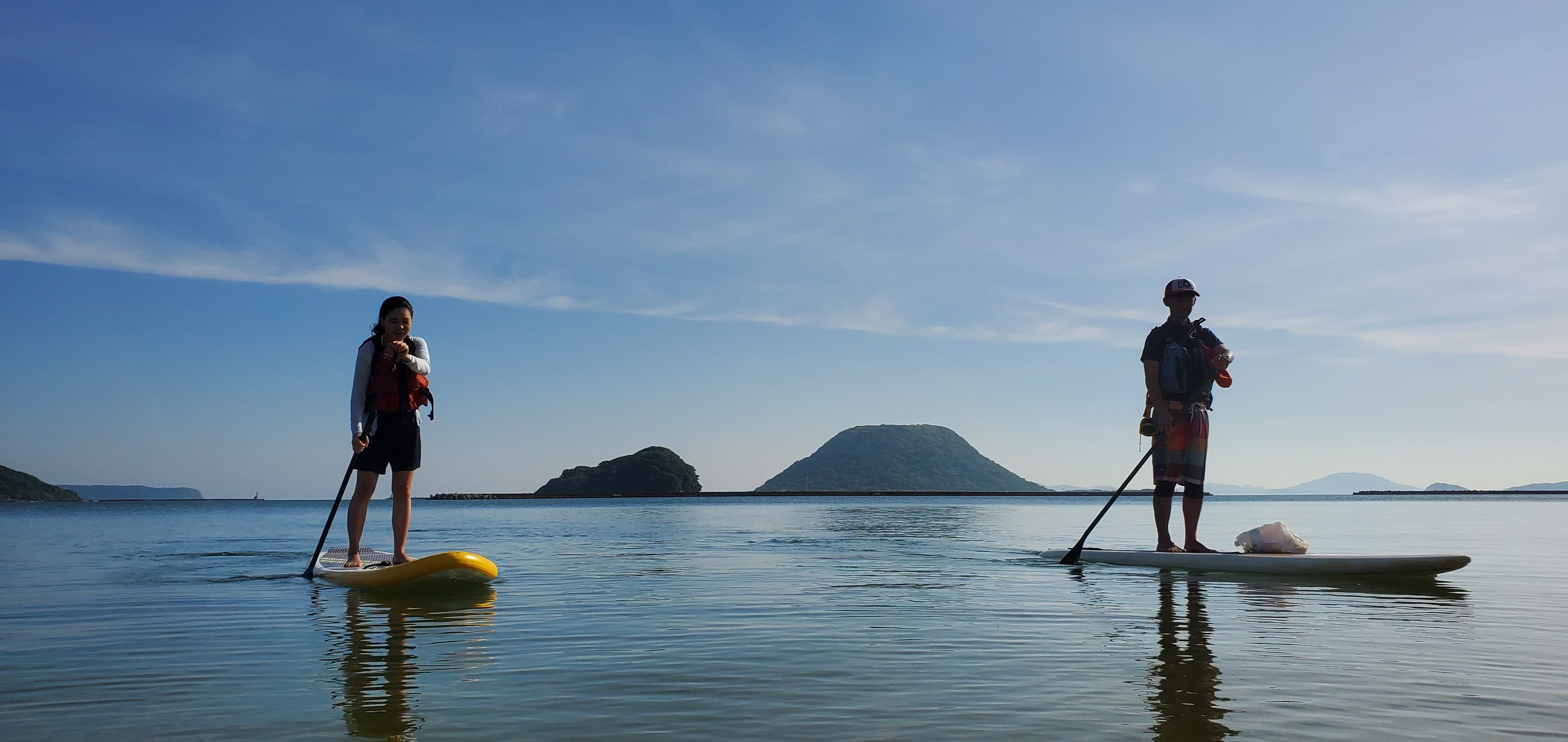 กิจกรรมยามเช้า ประสบการณ์ SUP