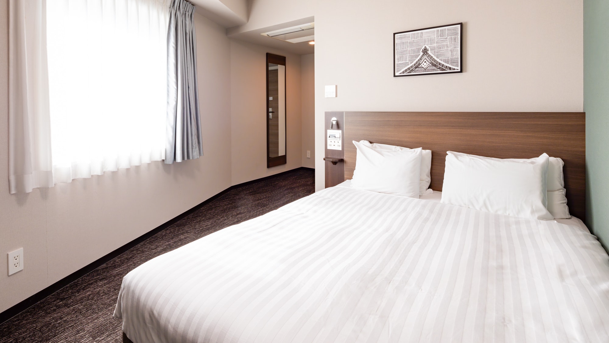 [Queen Economy 1] Example of a guest room