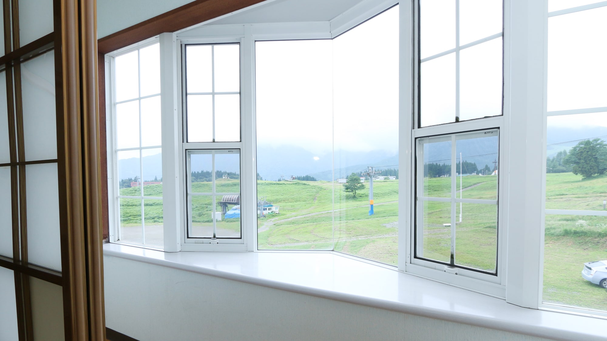 The view from the 8 tatami room