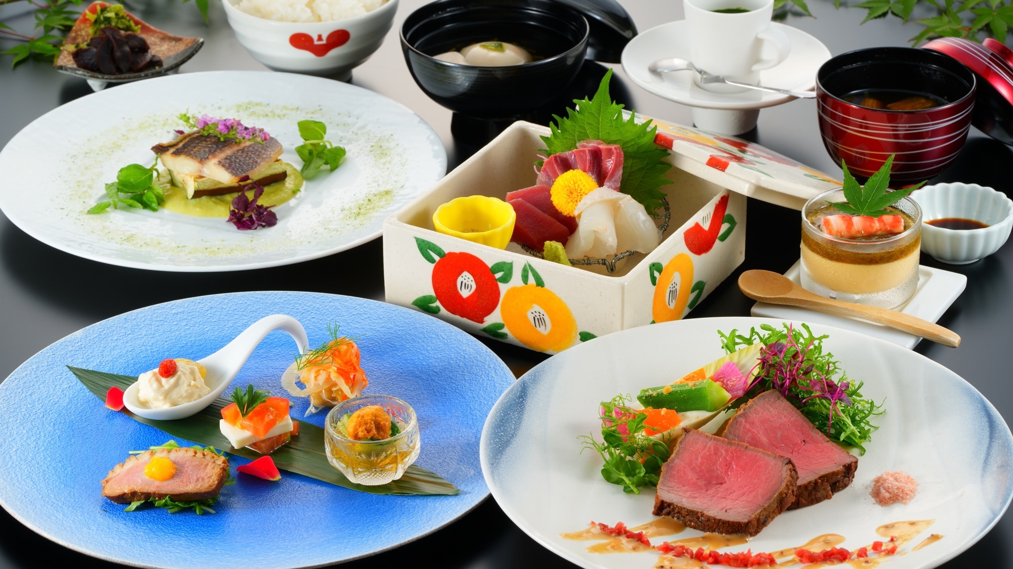 Hanabeppu Kaiseki Mùa hè (ví dụ)