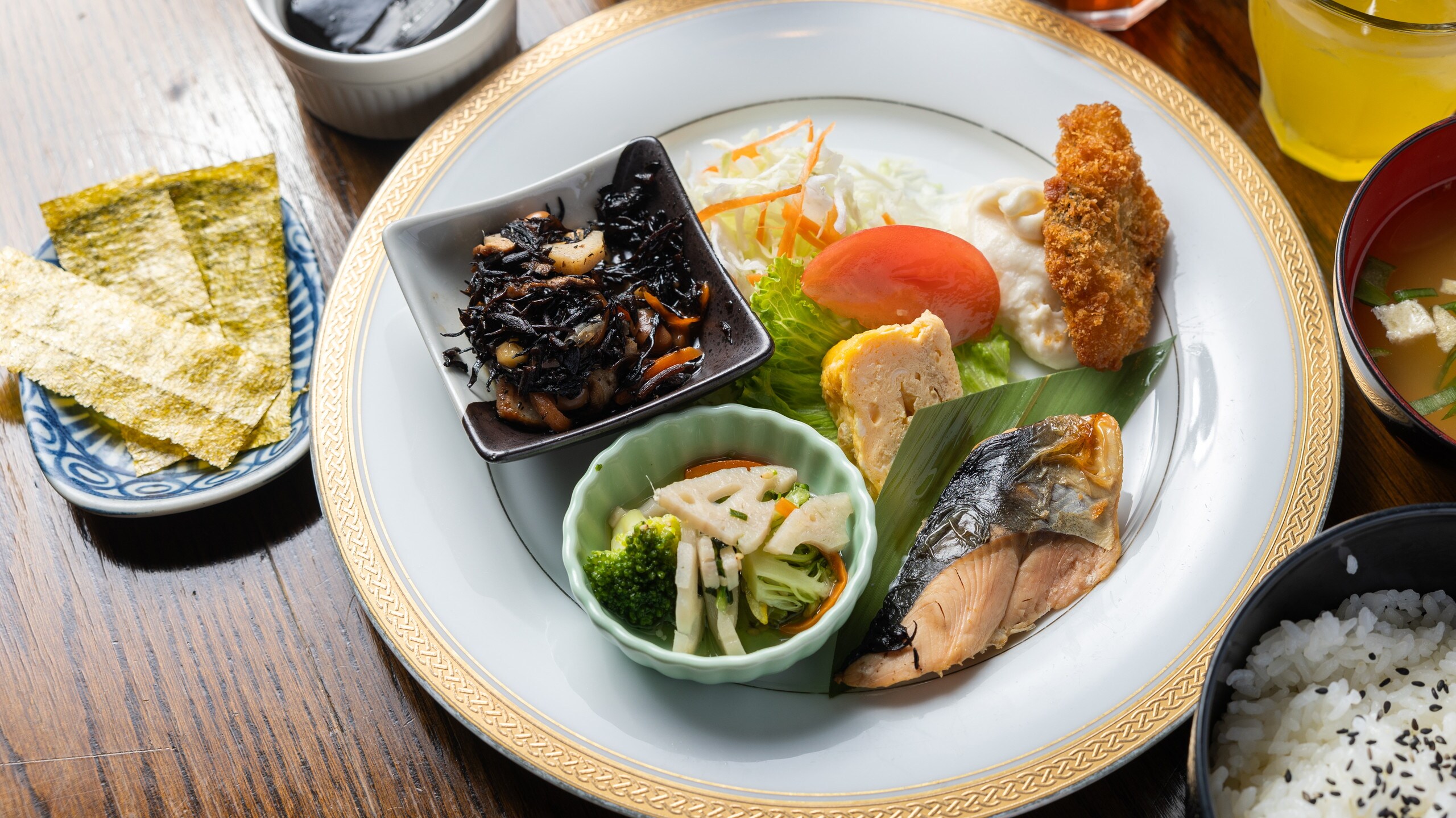 Japanese set meal