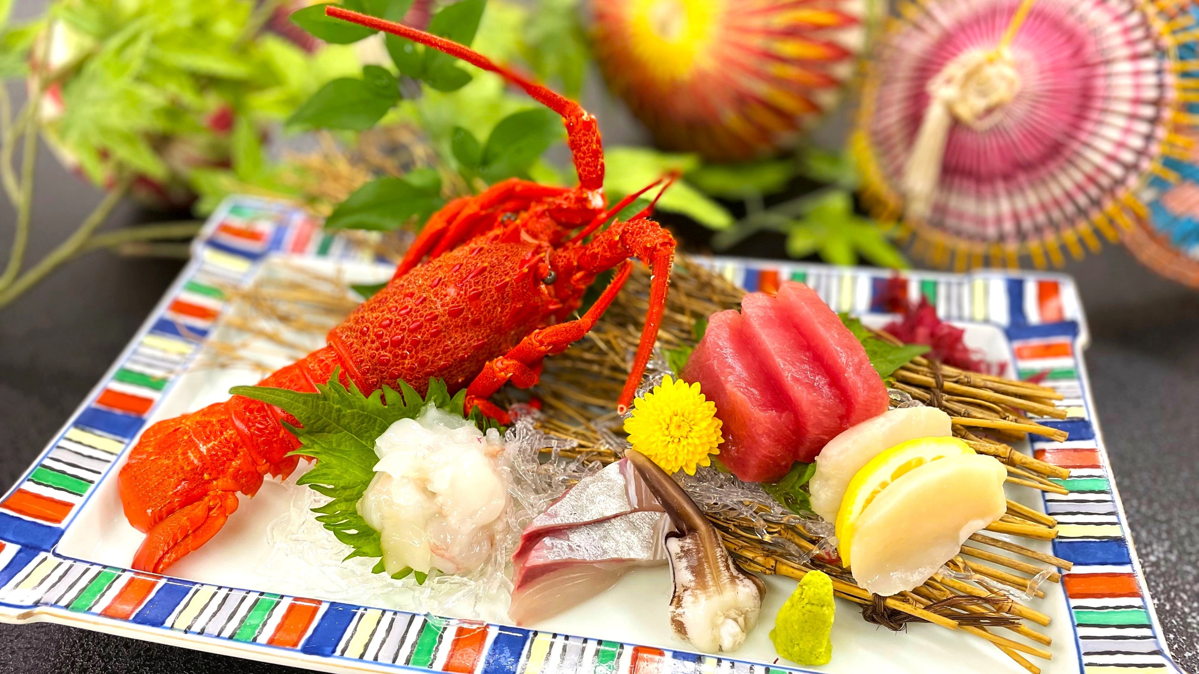 Lobster sashimi (image)