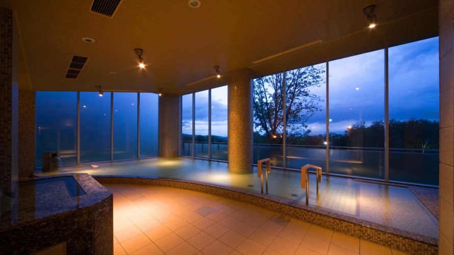 New Furano Prince Hotel Ryono Onsen "Shisai no Yu" *Indoor bath