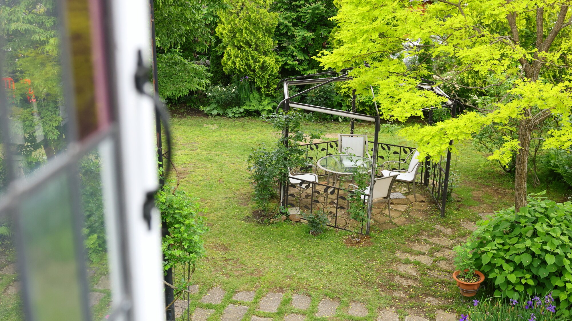 Superior [36m²/2-5 people/Garden Balcony] Garden view from the balcony