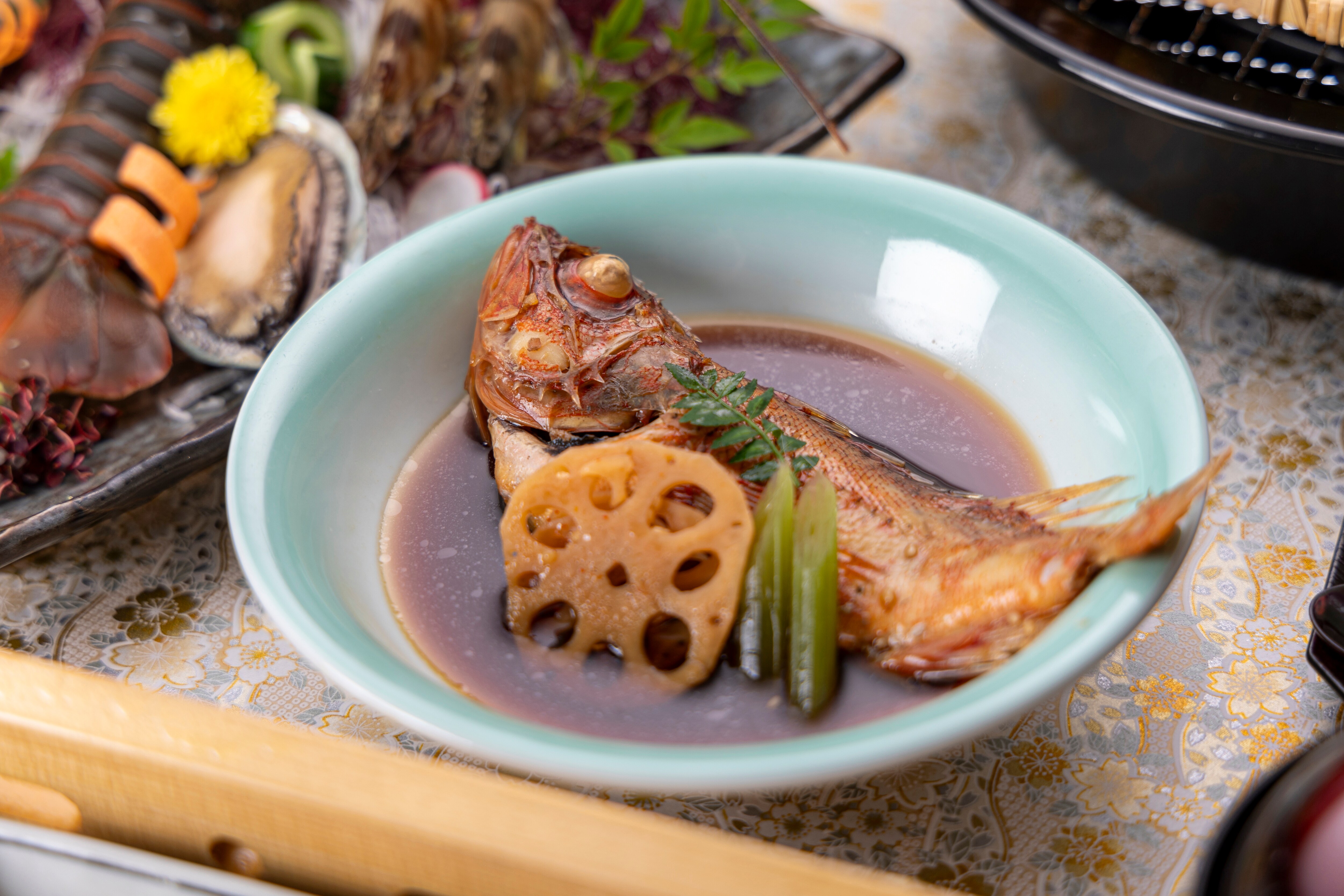 Boiled fish