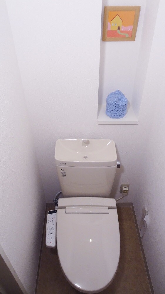 Guest room toilet