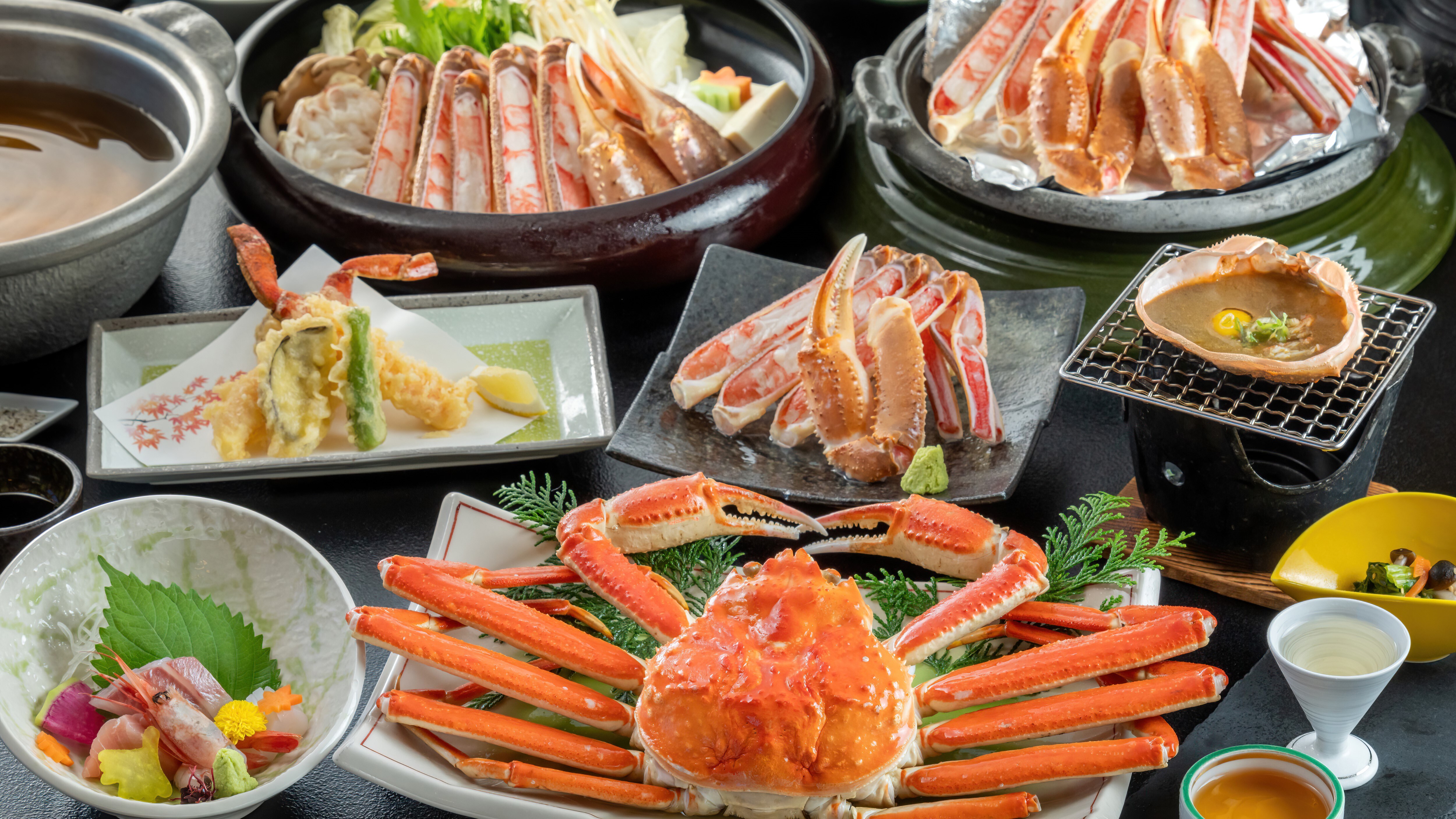 [Winter Crab Full] The king of winter flavors ◆ 2 extra large crabs (approx. 900g/1 serving) & boiled crab included in a full crab full/2 servings