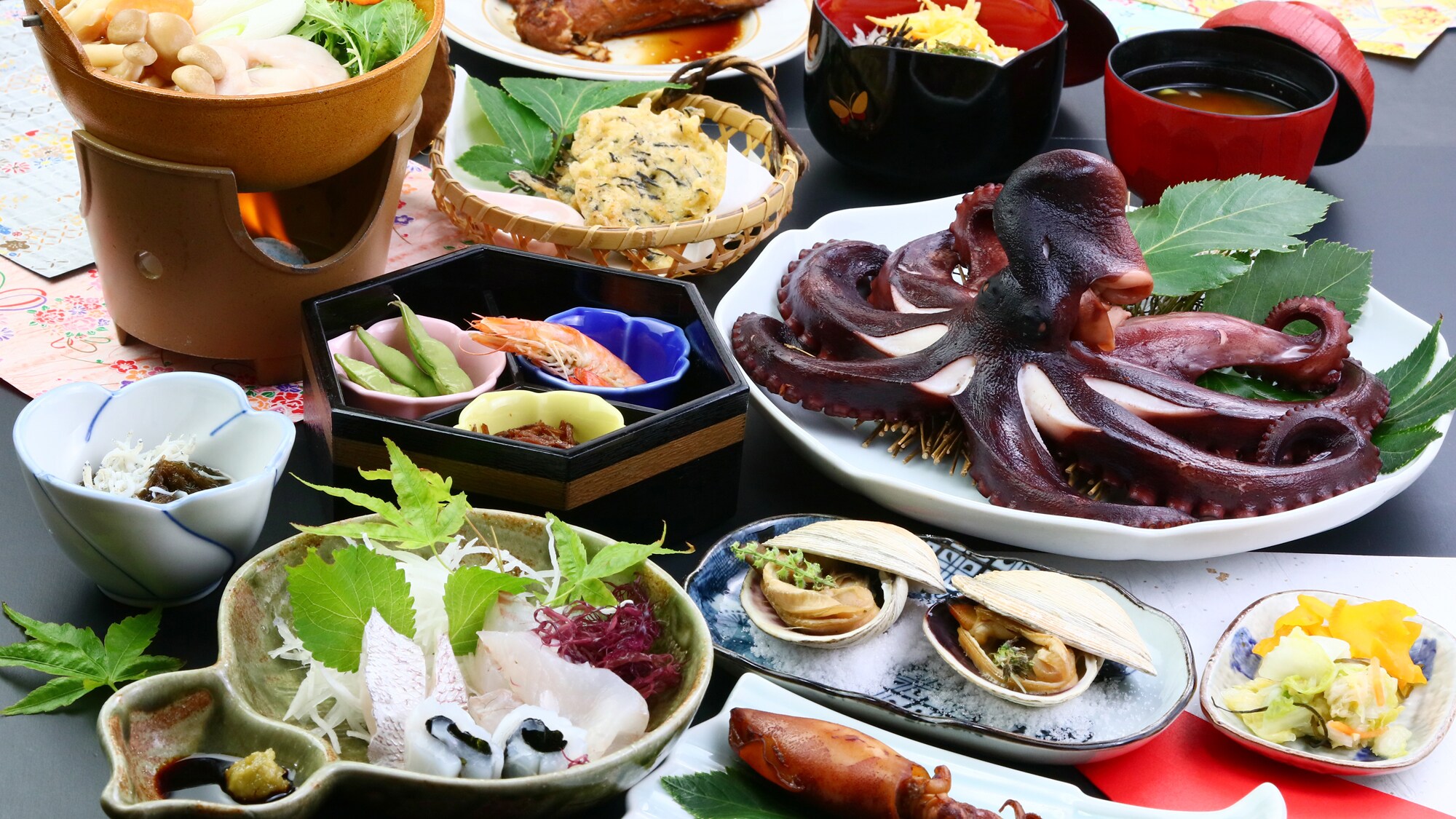 【實惠套餐】以實惠的價格享用章魚、蛤蜊、銀魚！