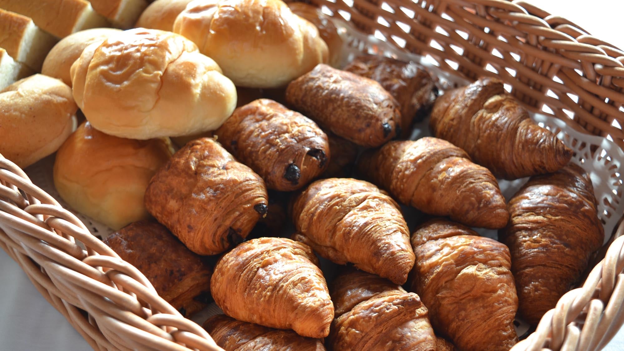 ◆Breakfast Bread: Freshly baked croissants are fragrant and crispy! The most popular breakfast item.